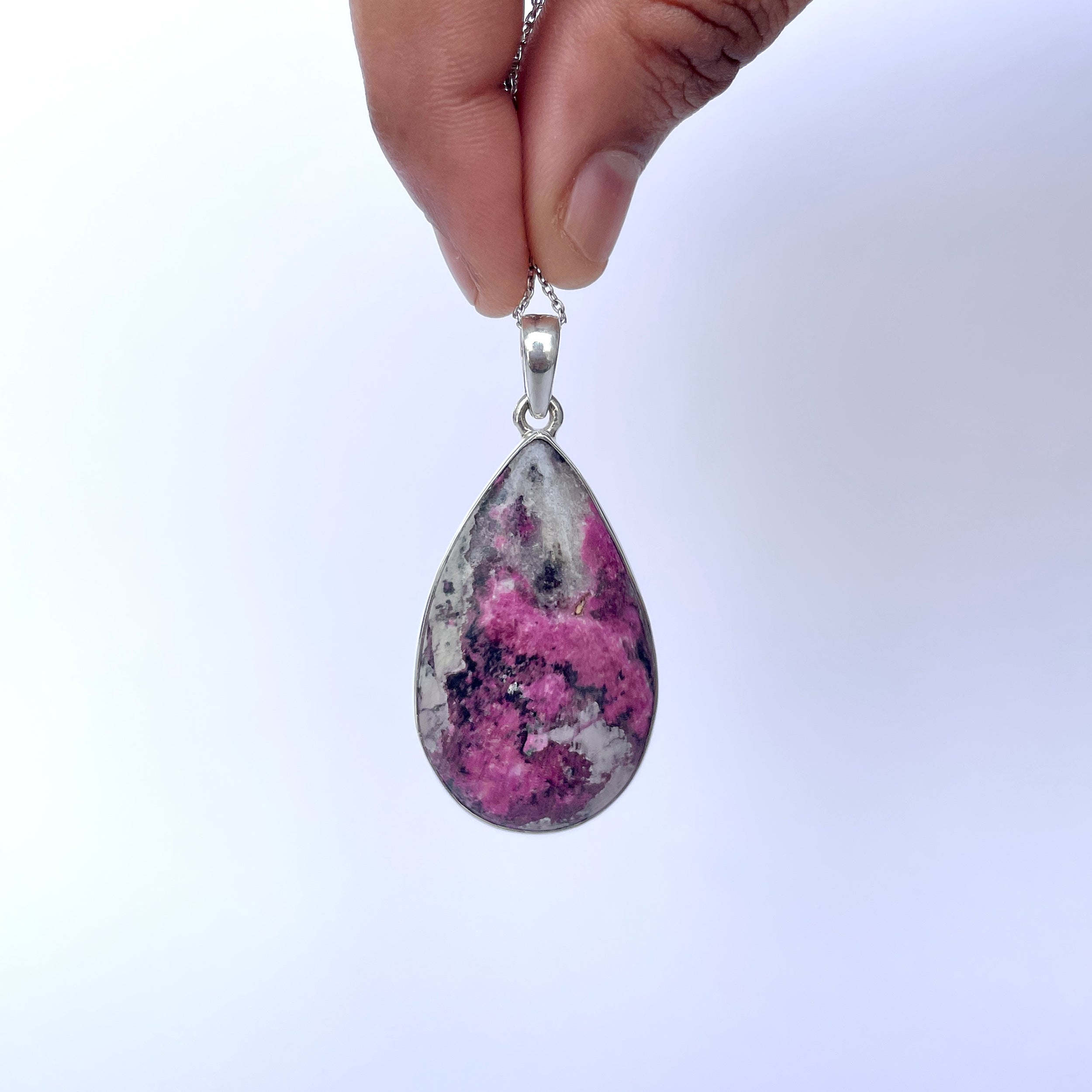 Cobalt Calcite Pendant-(CBC-P-121.)