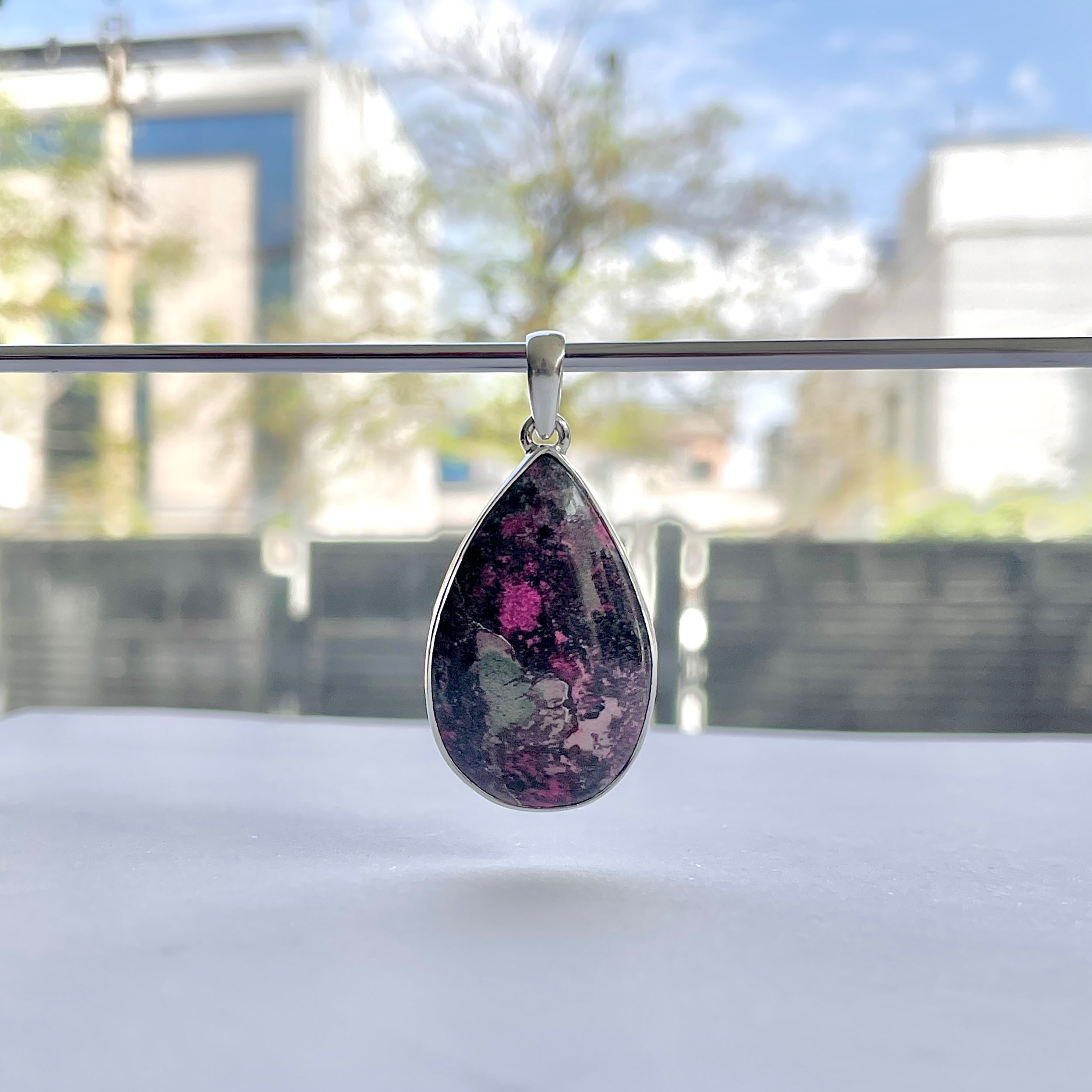 Cobalt Calcite Pendant-(CBC-P-125.)