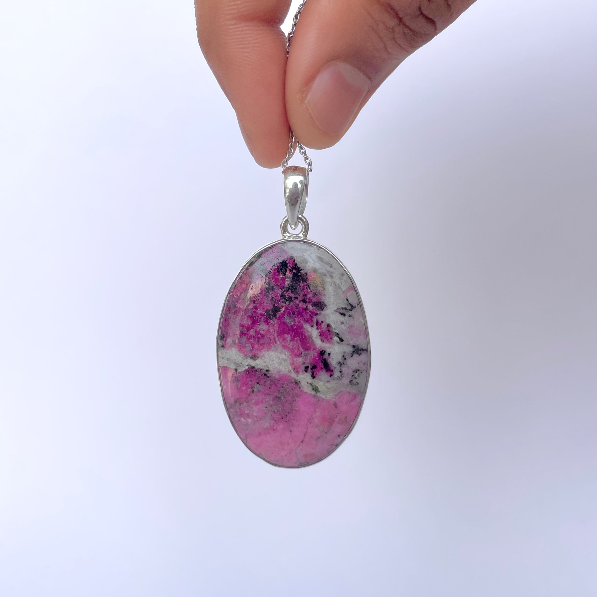 Cobalt Calcite Pendant-(CBC-P-126.)
