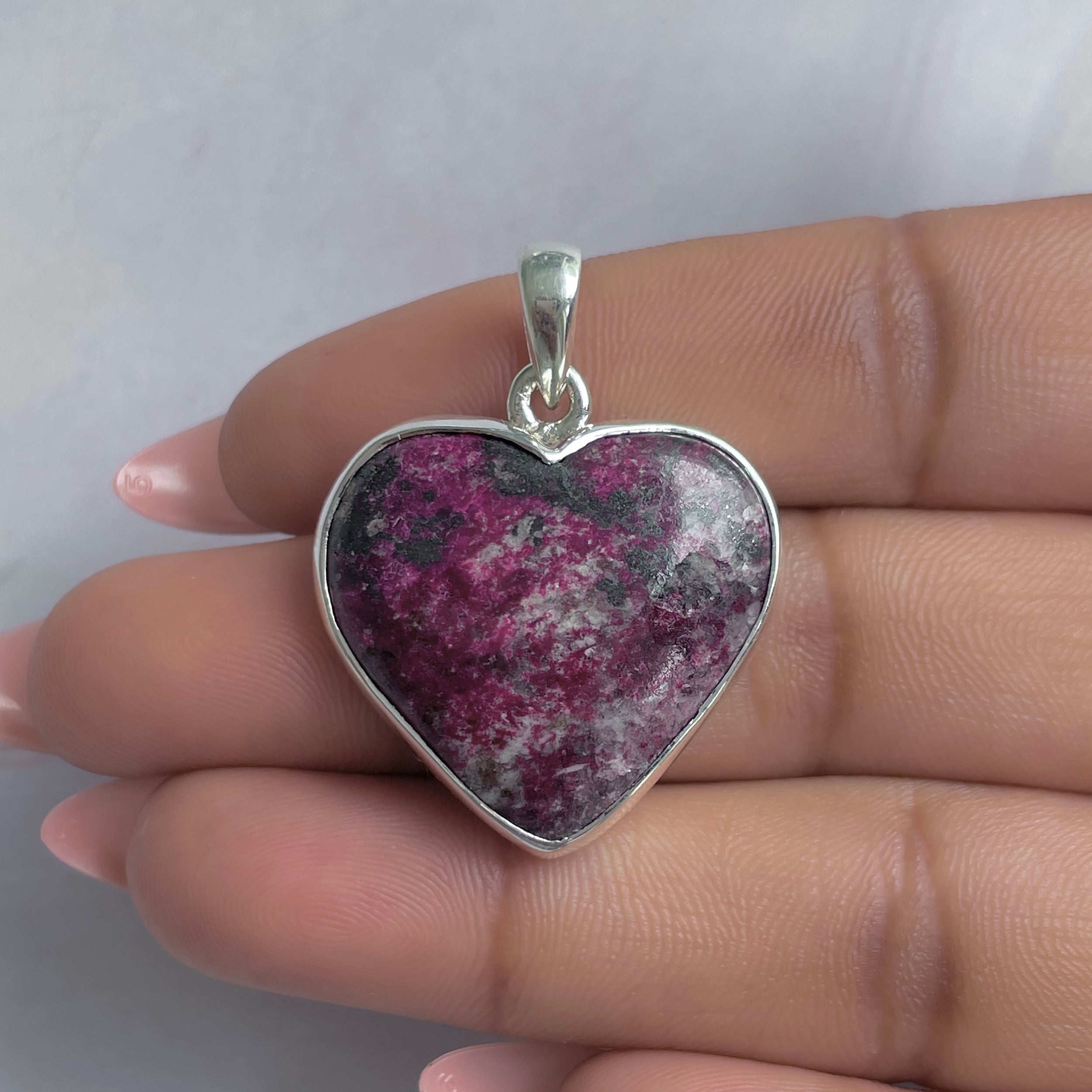Cobalt Calcite Pendant-(CBC-P-127.)