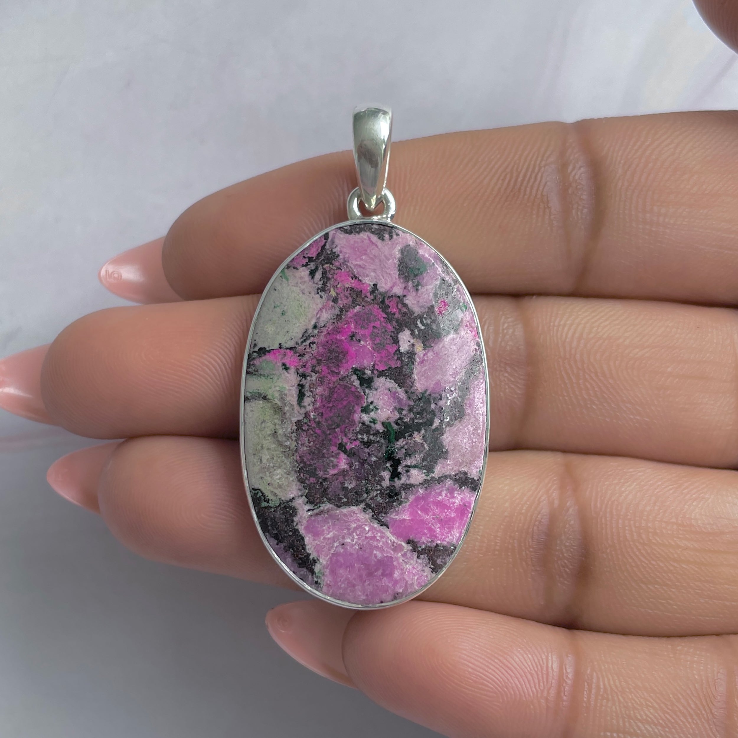Cobalt Calcite Pendant-(CBC-P-128.)