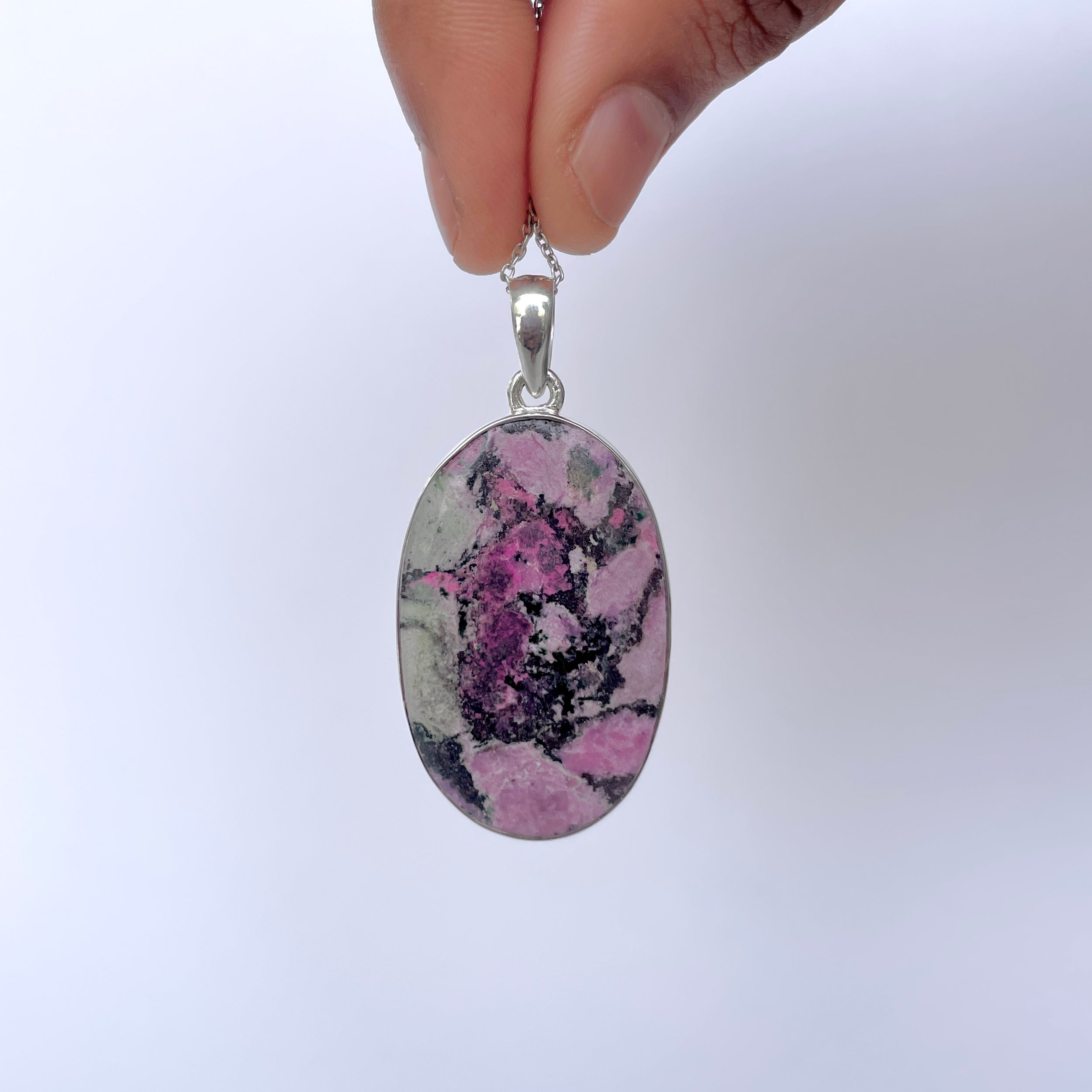 Cobalt Calcite Pendant-(CBC-P-128.)