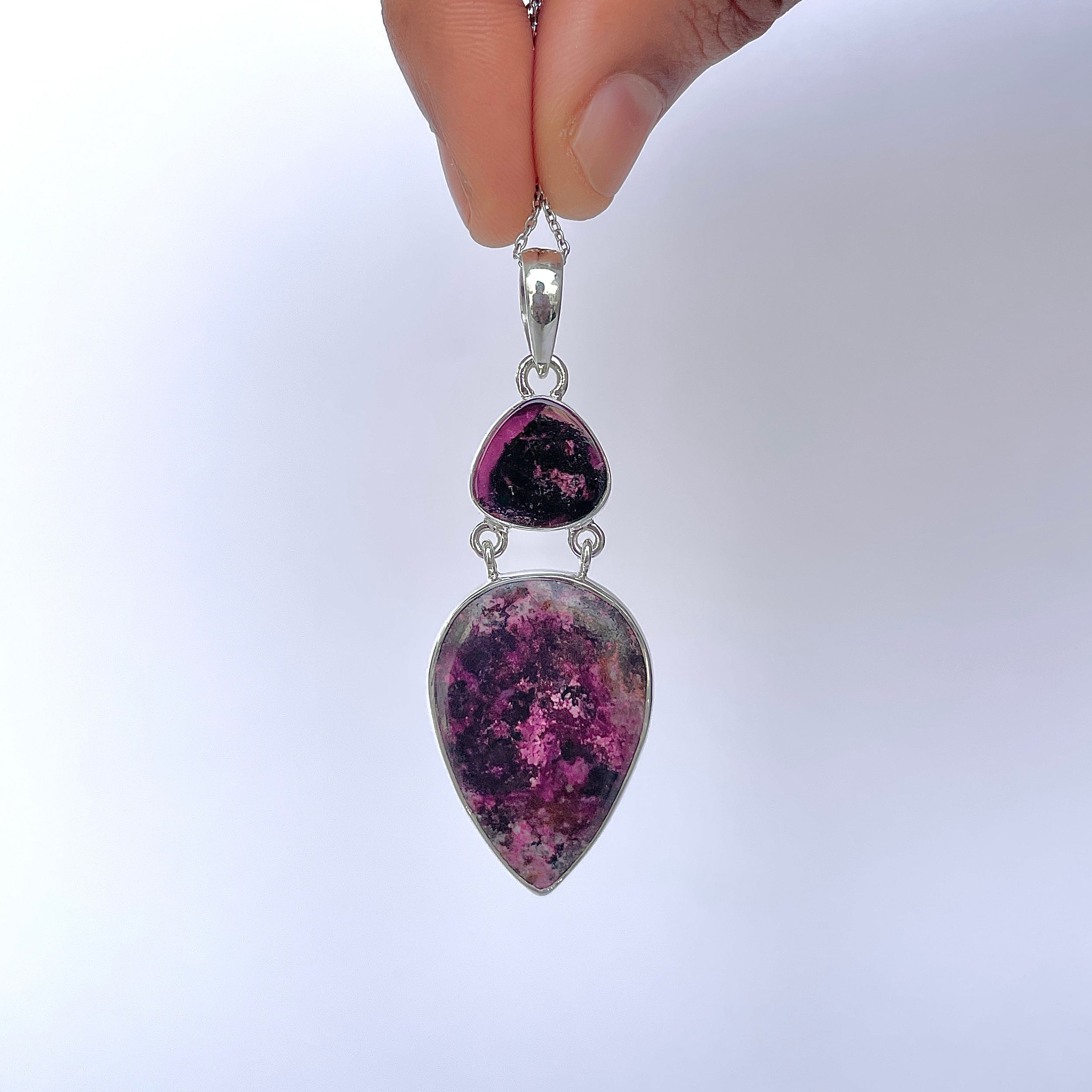 Cobalt Calcite Pendant-(CBC-P-129.)