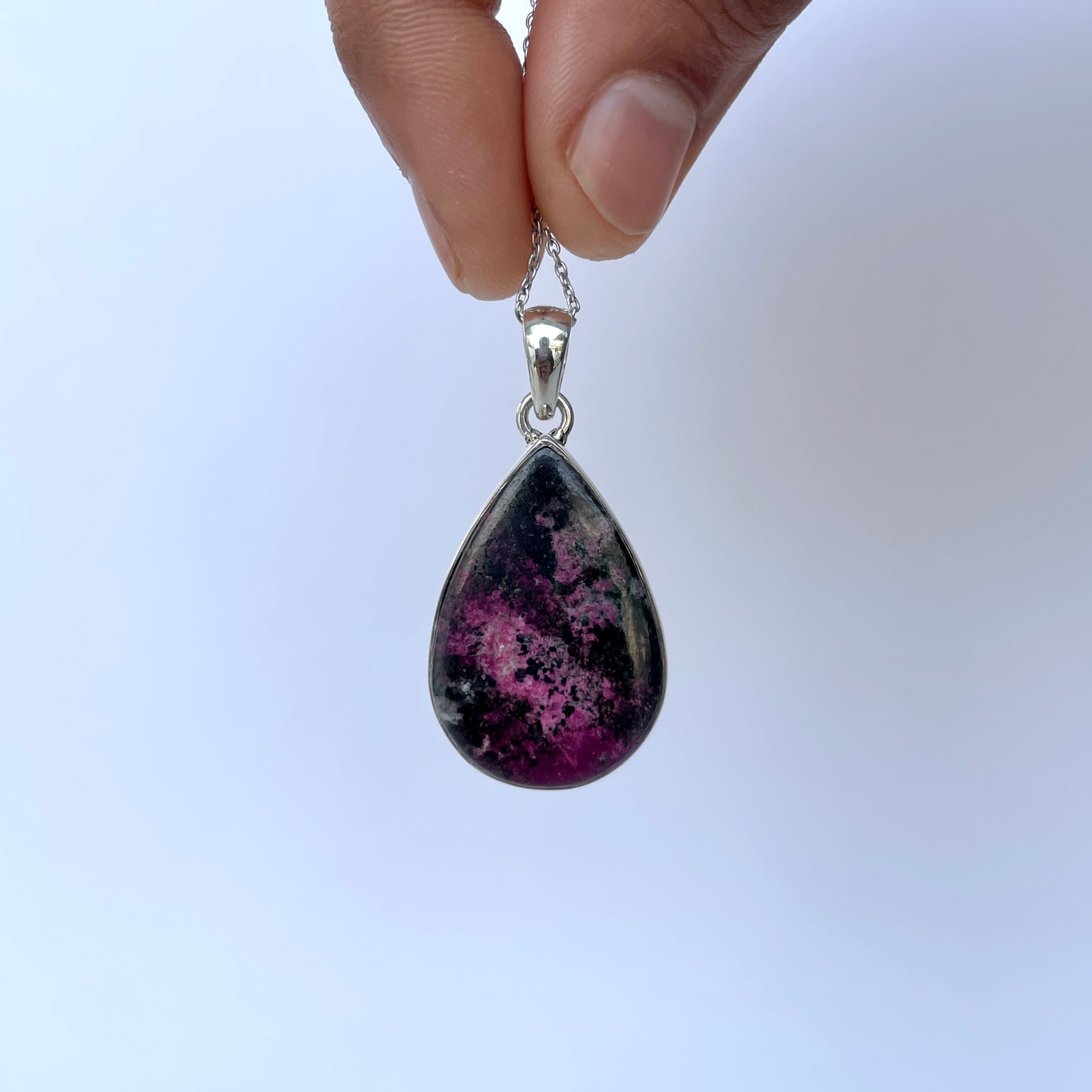 Cobalt Calcite Pendant-(CBC-P-25.)