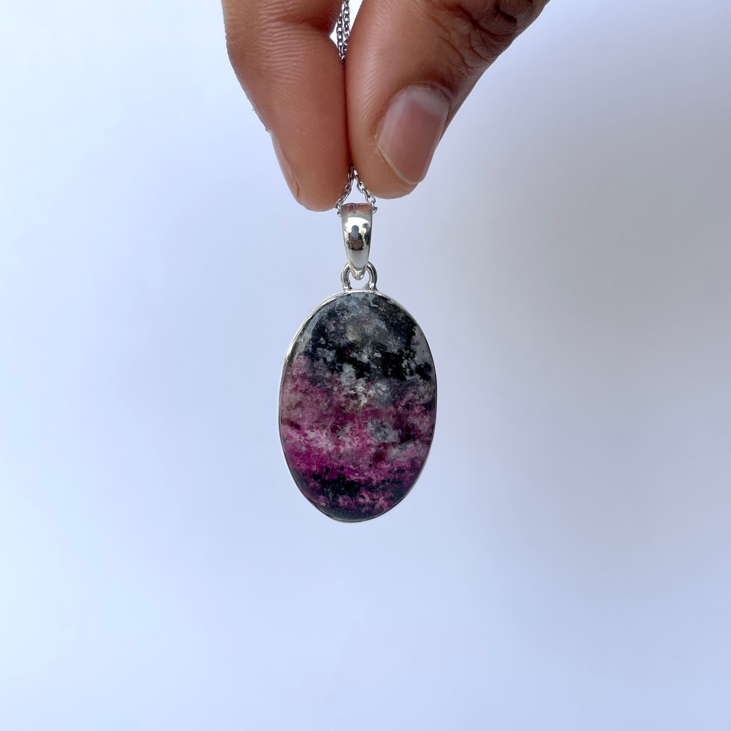 Cobalt Calcite Pendant-(CBC-P-31.)