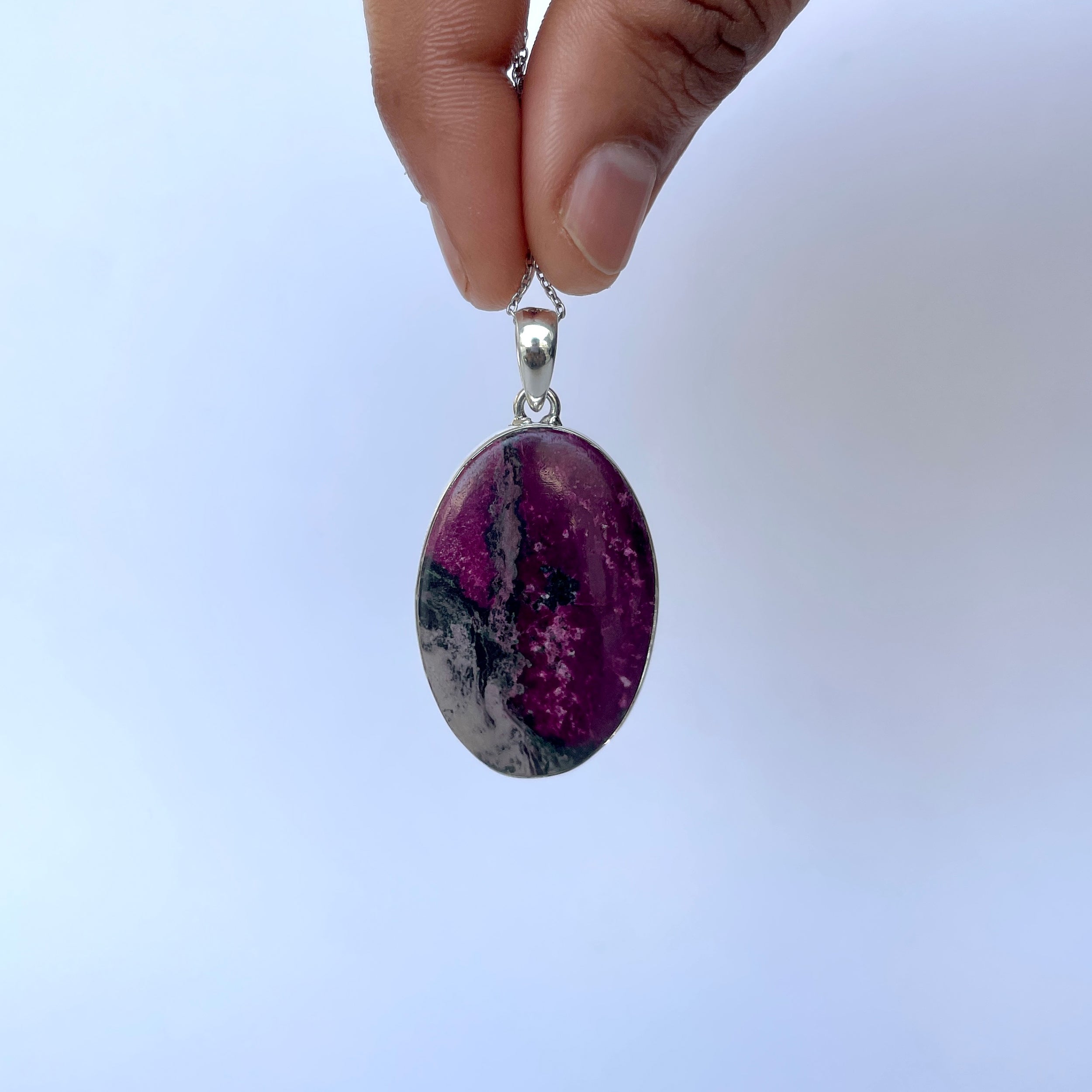 Cobalt Calcite Pendant-(CBC-P-32.)