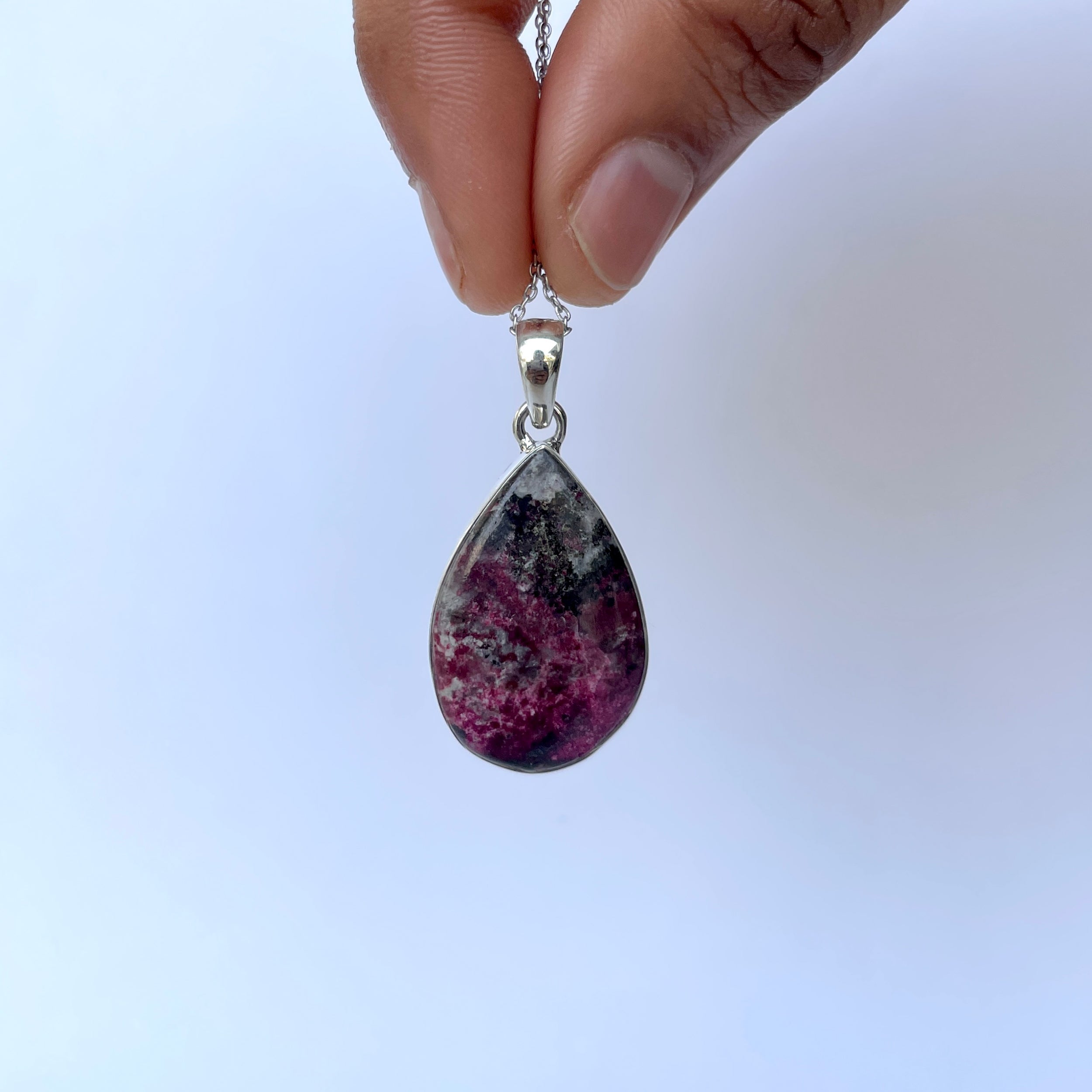 Cobalt Calcite Pendant-(CBC-P-33.)