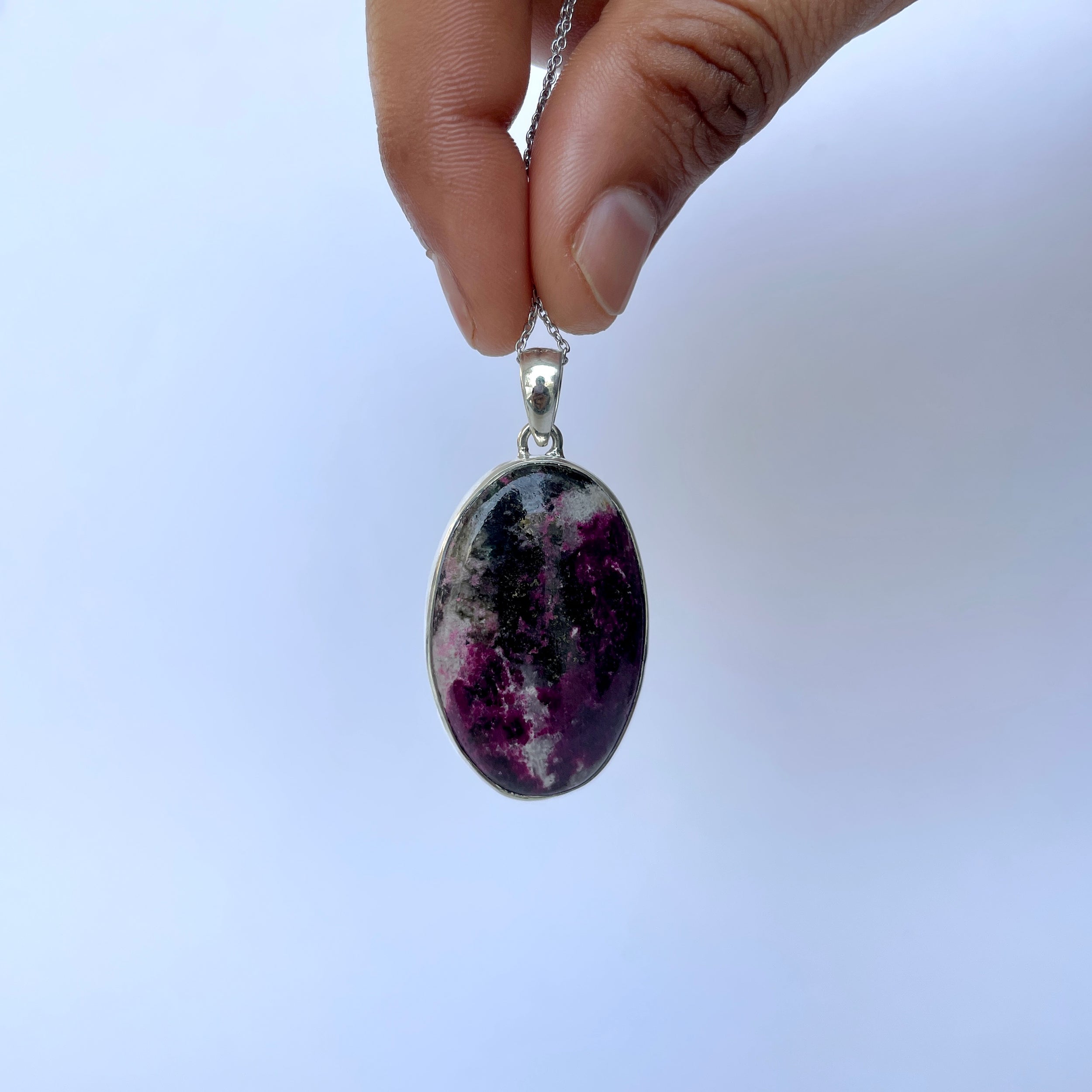 Cobalt Calcite Pendant-(CBC-P-35.)