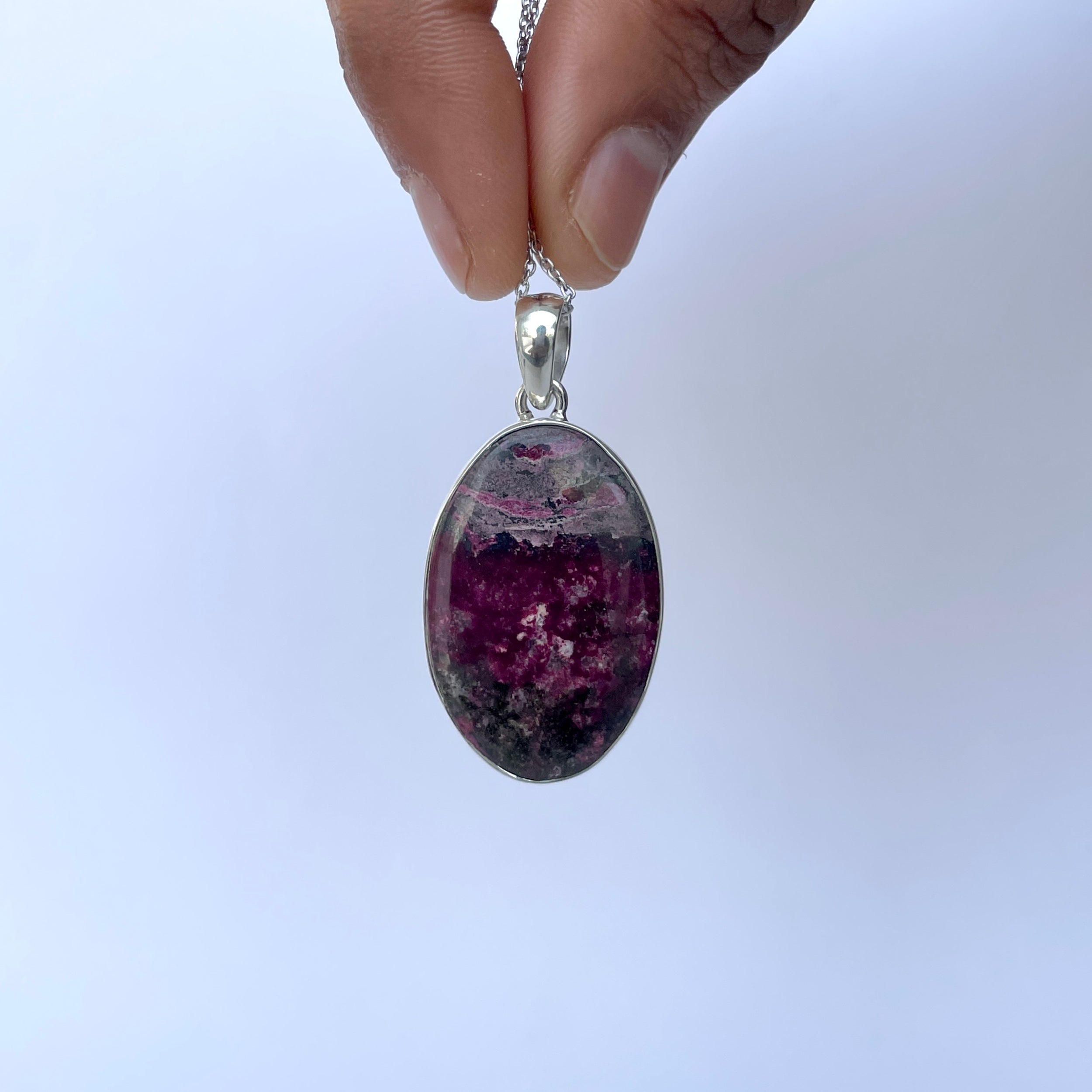 Cobalt Calcite Pendant-(CBC-P-37.)