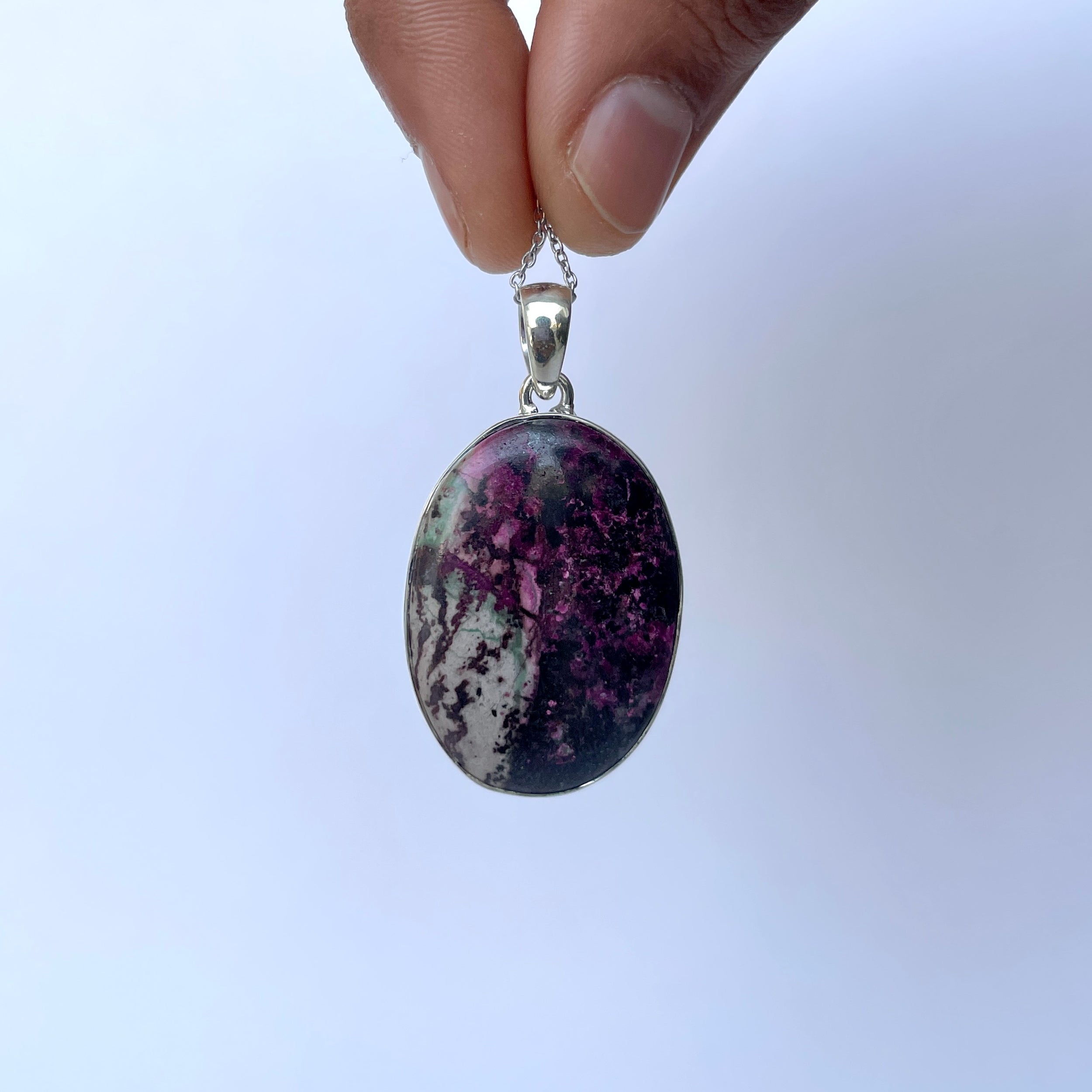 Cobalt Calcite Pendant-(CBC-P-43.)