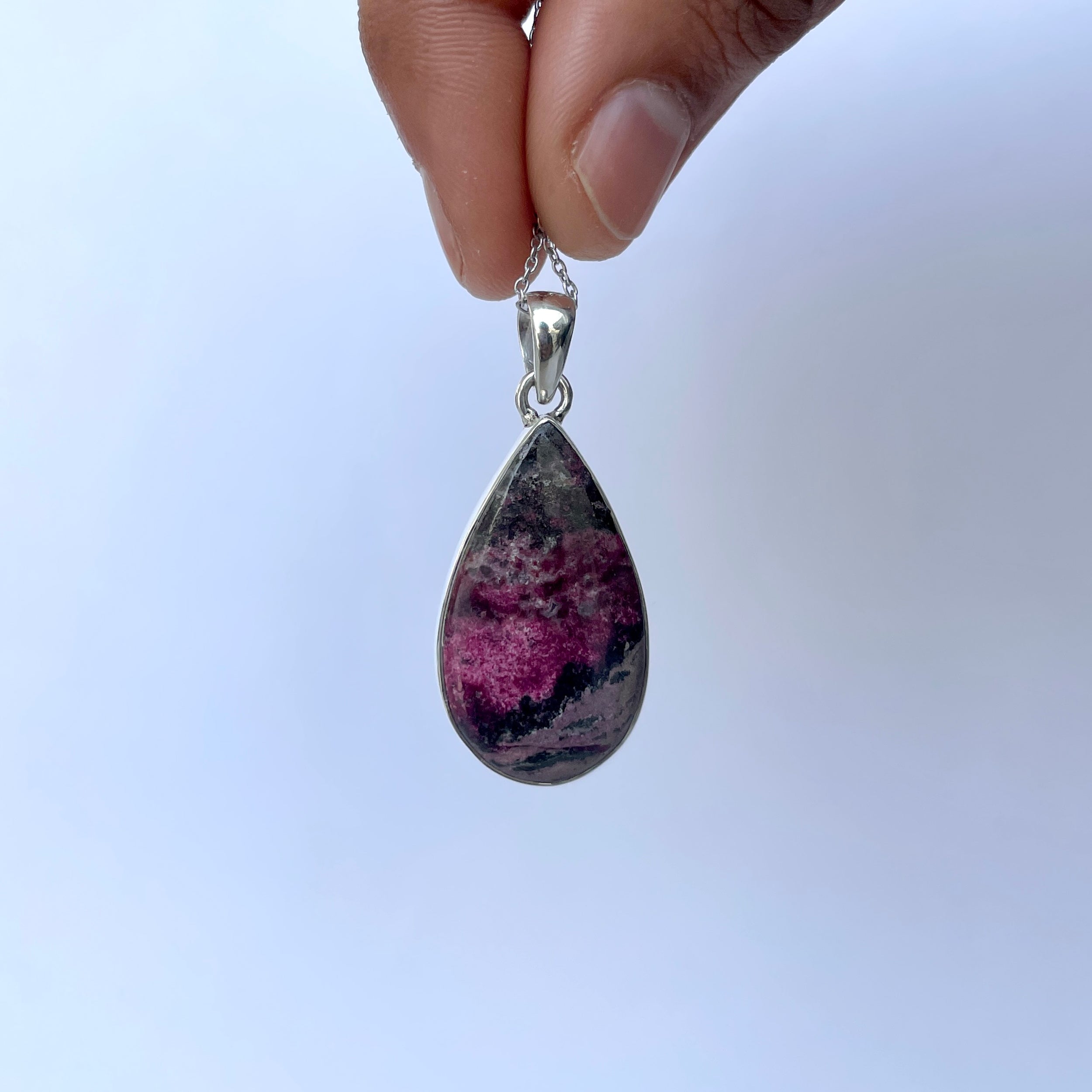 Cobalt Calcite Pendant-(CBC-P-45.)