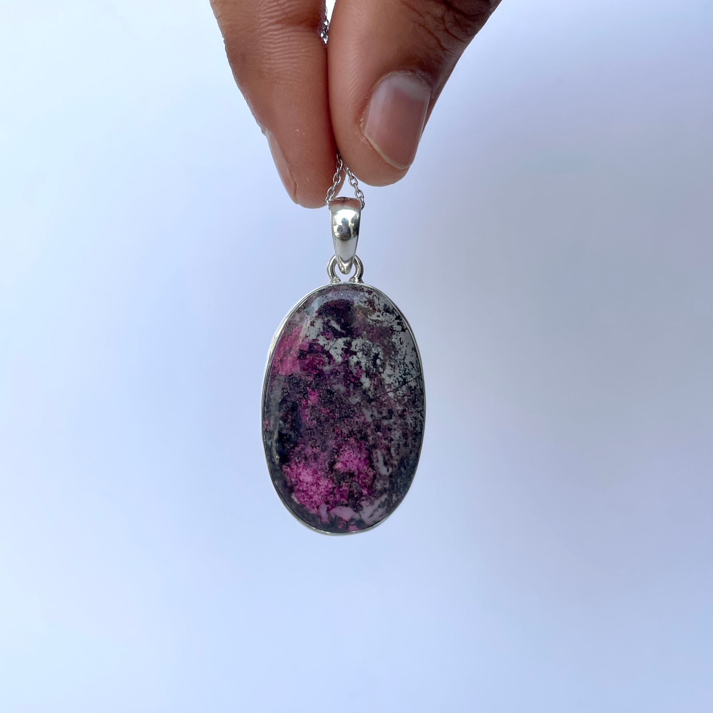 Cobalt Calcite Pendant-(CBC-P-46.)