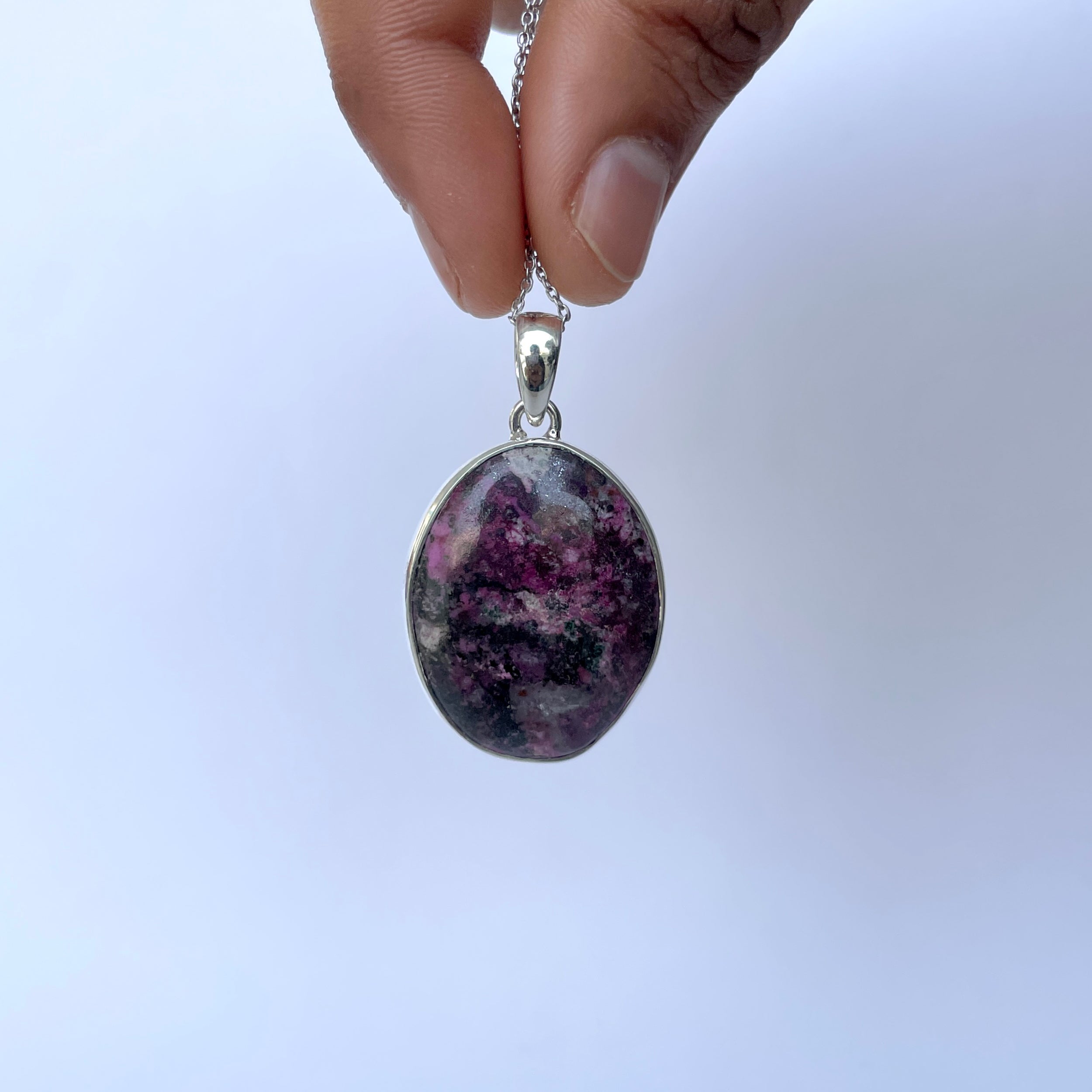 Cobalt Calcite Pendant-(CBC-P-47.)
