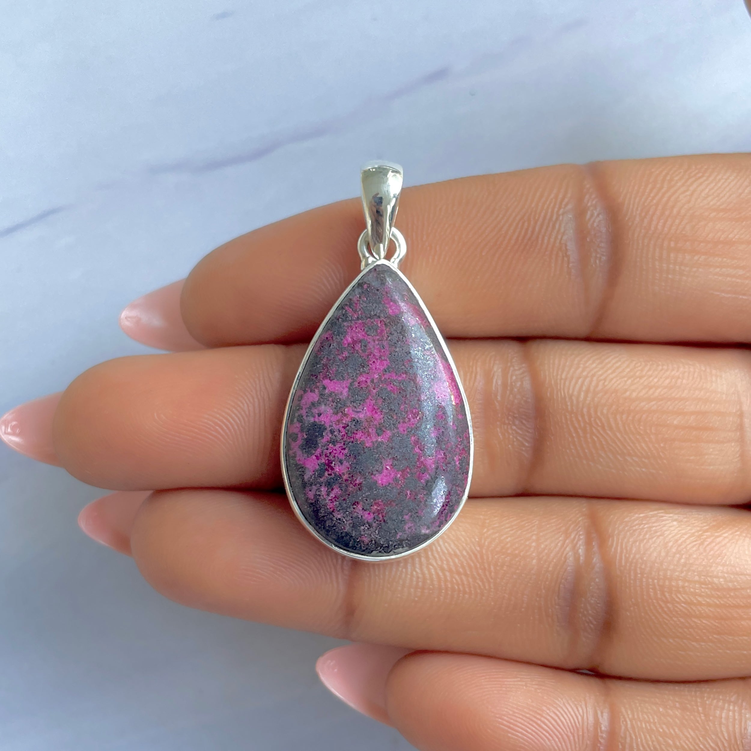 Cobalt Calcite Pendant-(CBC-P-49.)