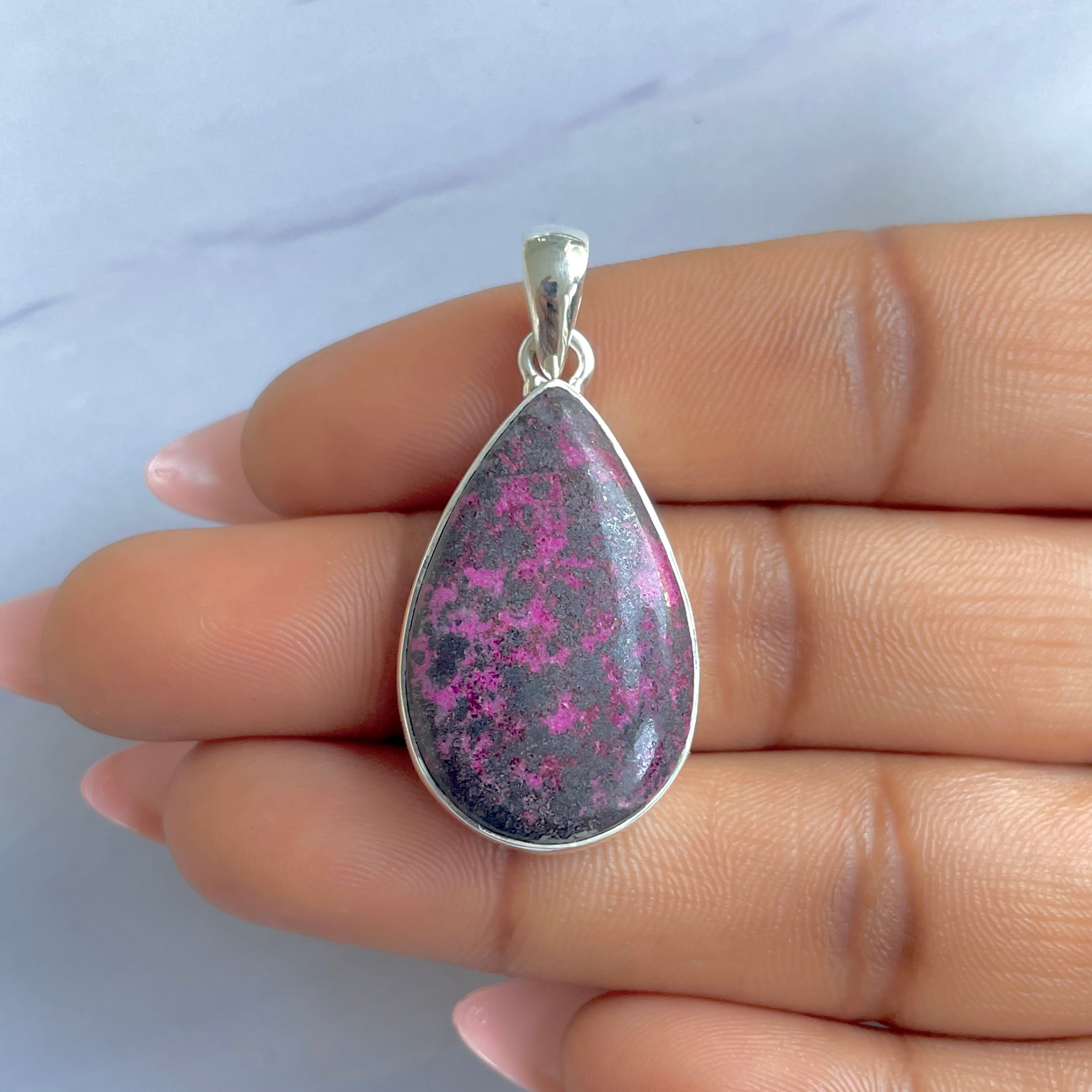 Cobalt Calcite Pendant-(CBC-P-49.)
