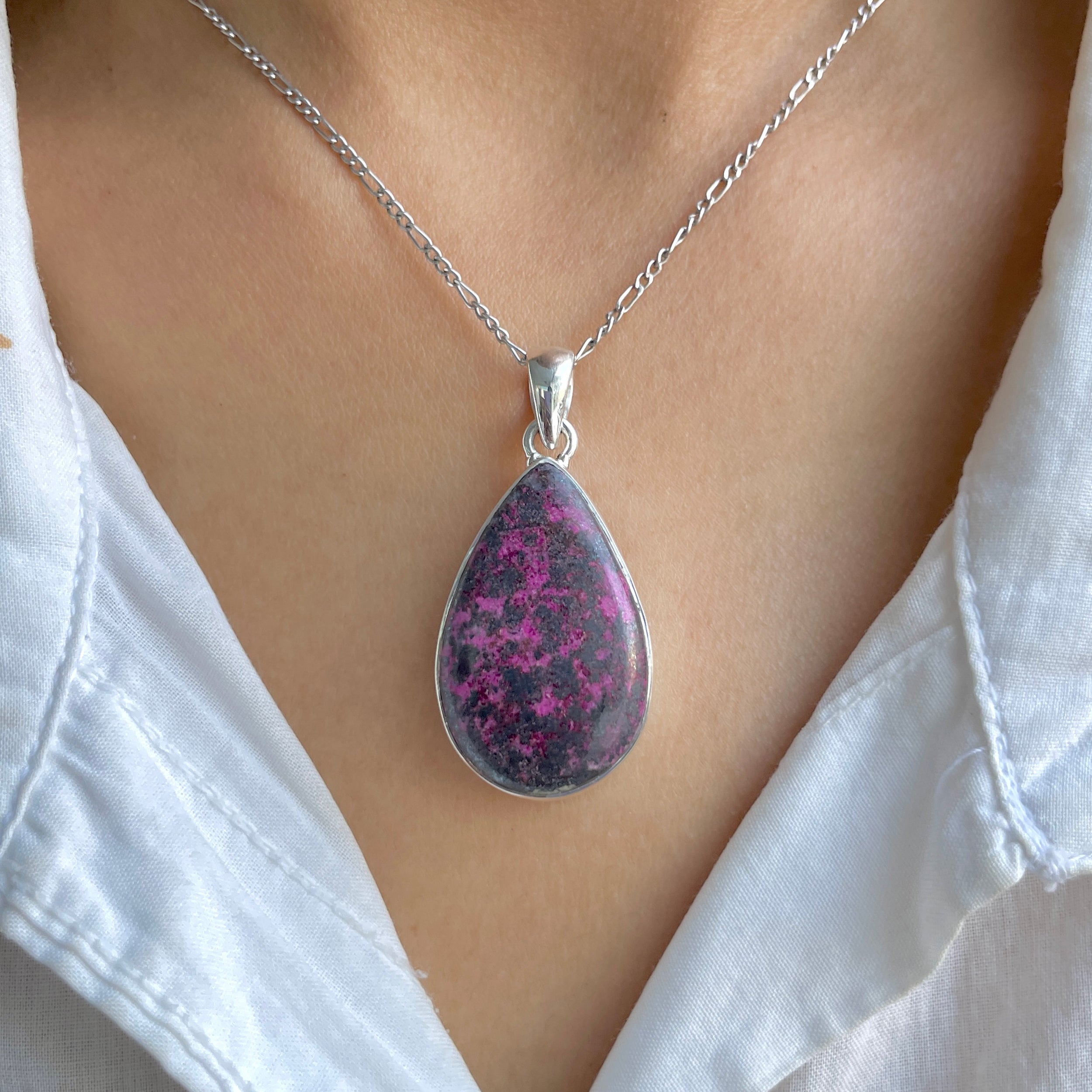 Cobalt Calcite Pendant-(CBC-P-49.)