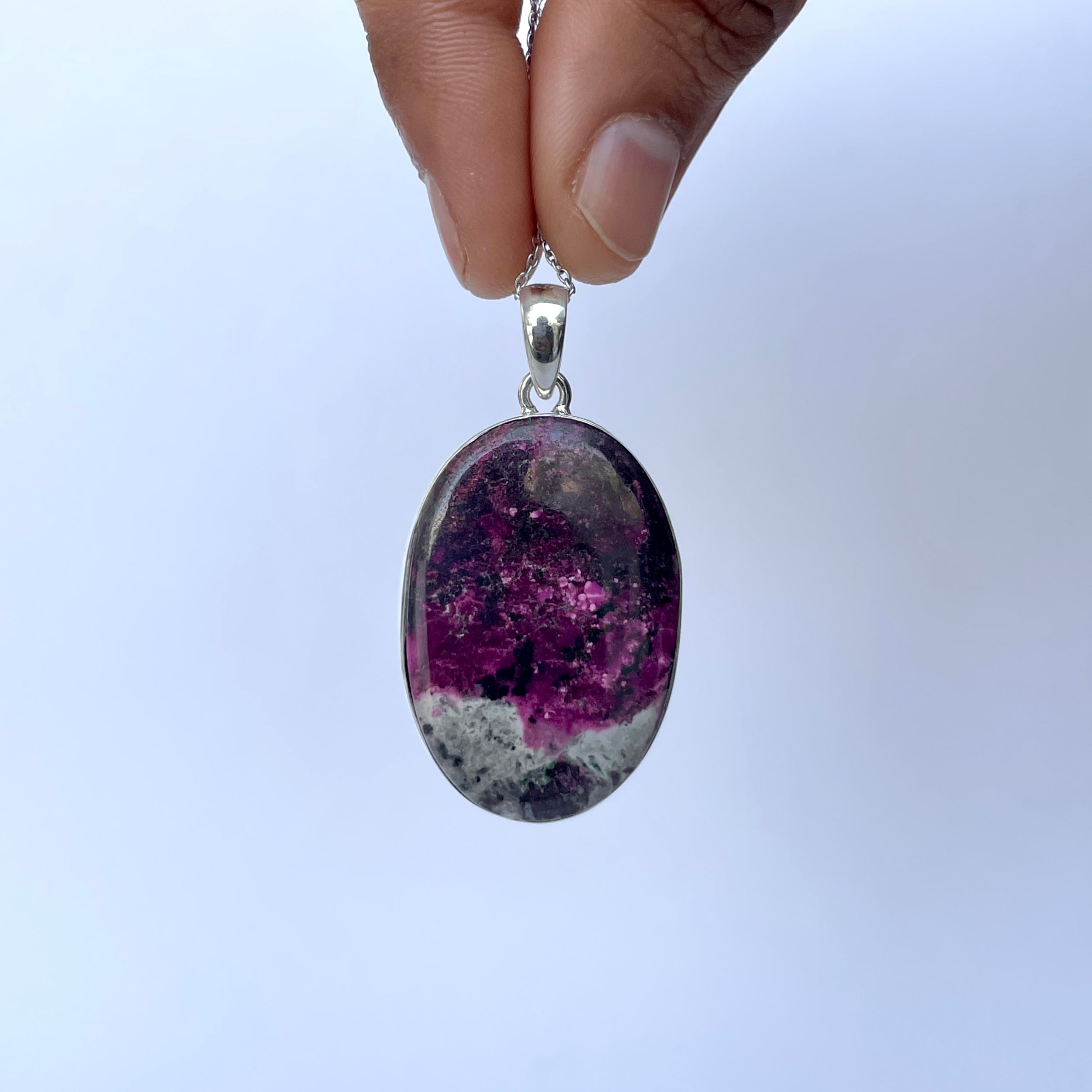 Cobalt Calcite Pendant-(CBC-P-52.)