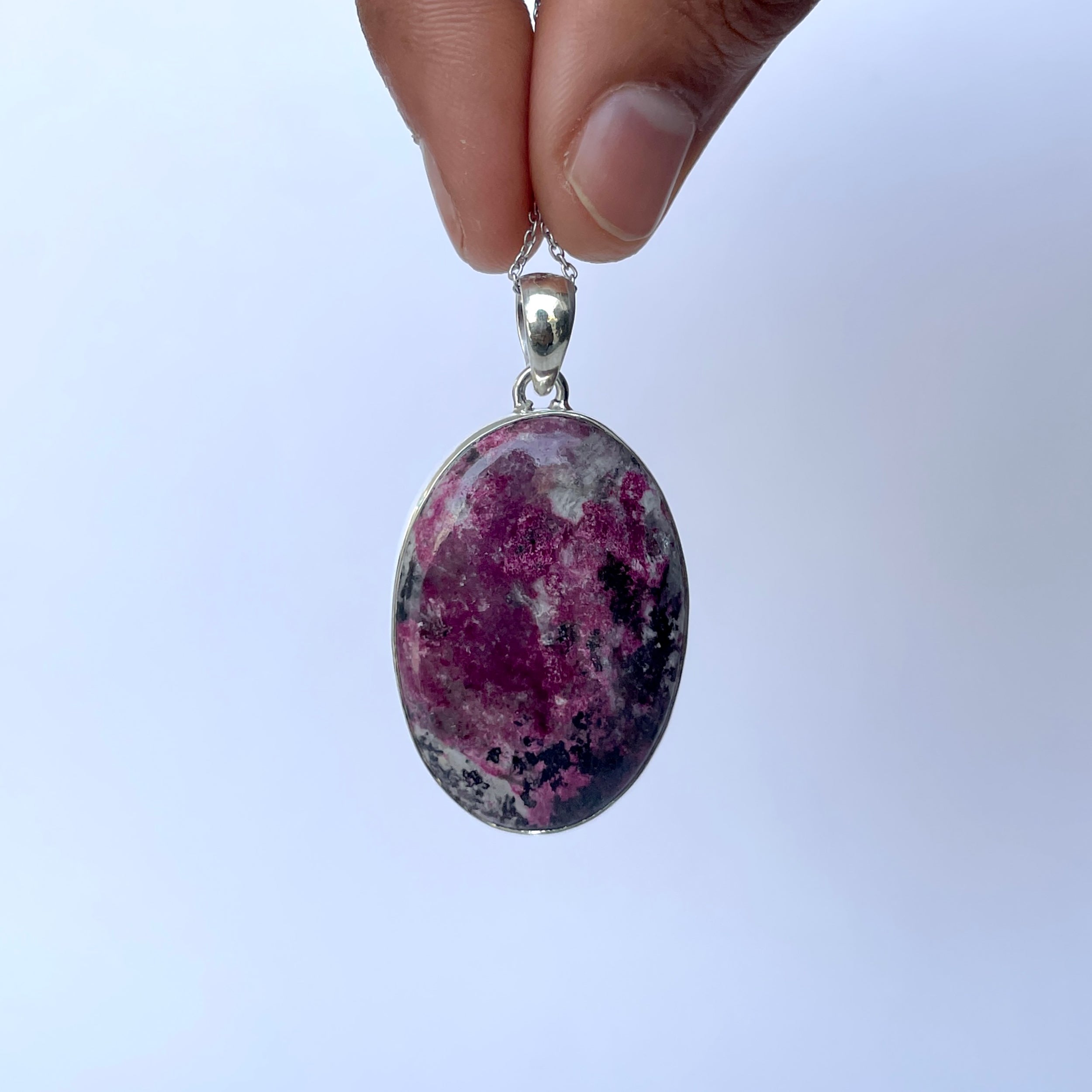 Cobalt Calcite Pendant-(CBC-P-53.)
