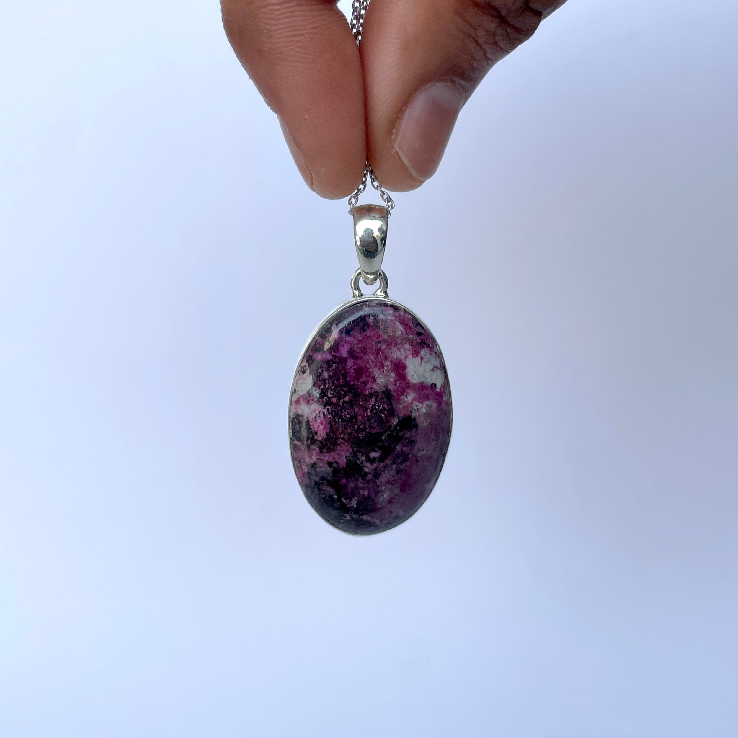 Cobalt Calcite Pendant-(CBC-P-55.)