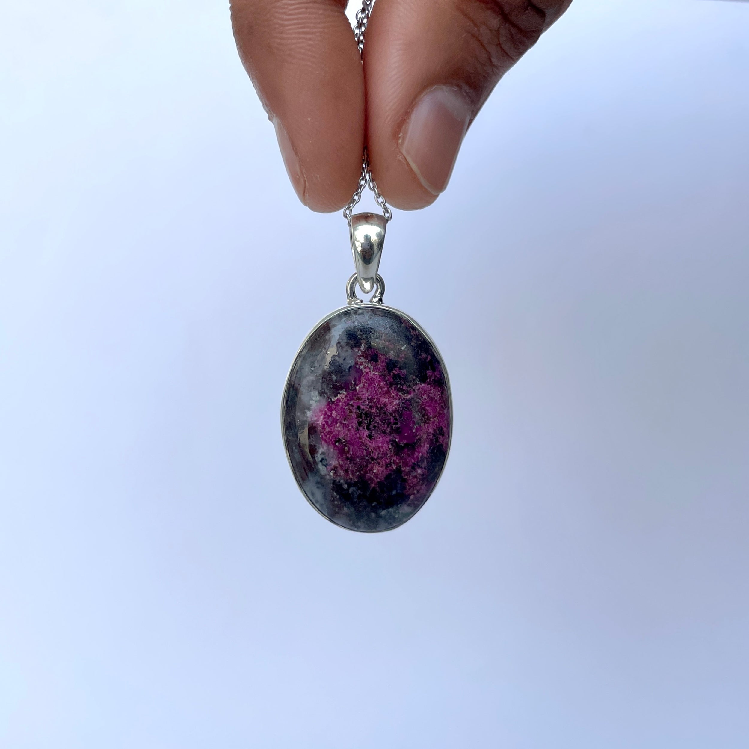 Cobalt Calcite Pendant-(CBC-P-56.)