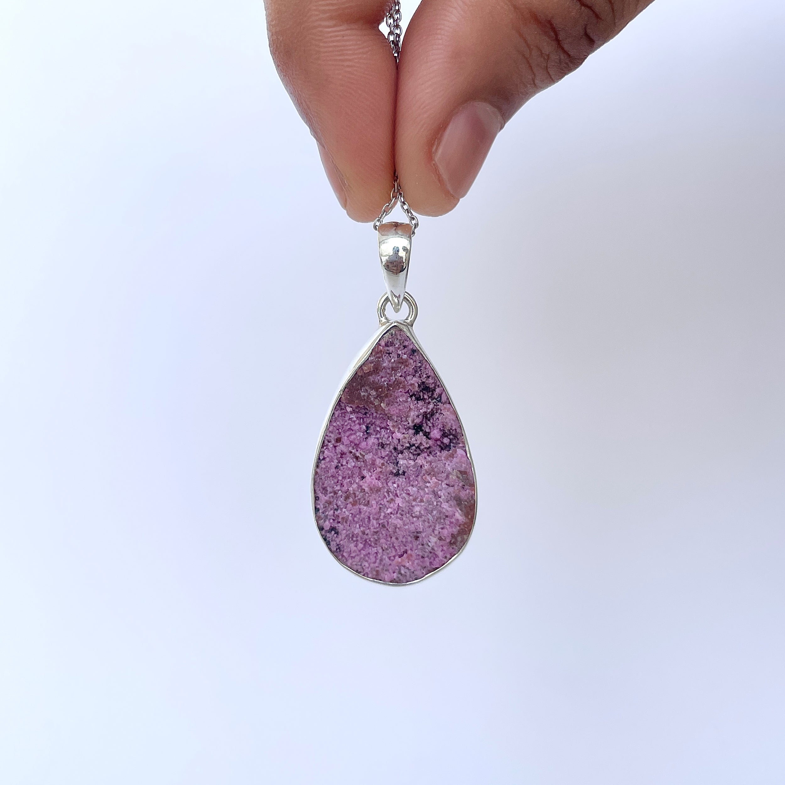 Cobalt Calcite Pendant-(CBC-P-57.)