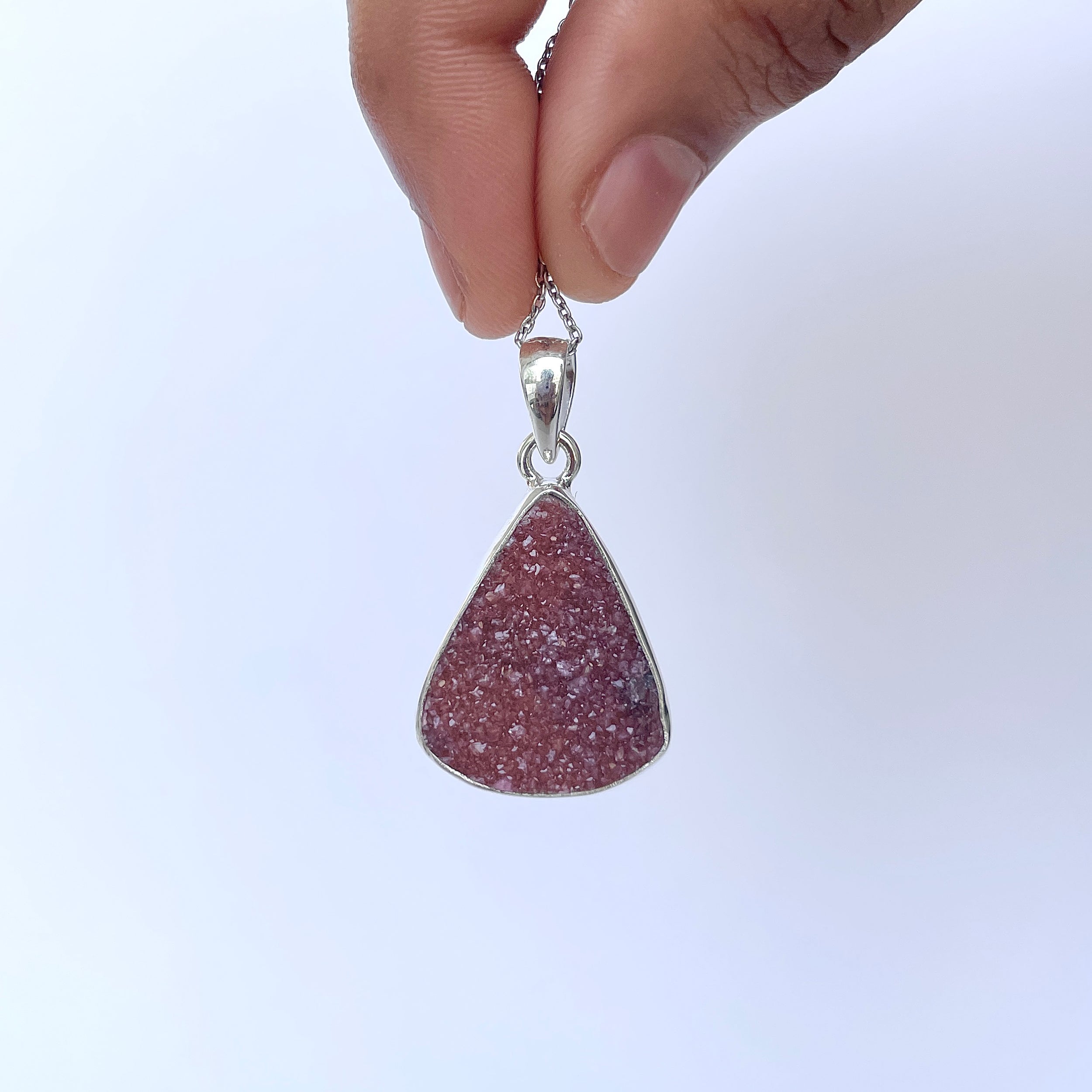 Cobalt Calcite Pendant-(CBC-P-58.)
