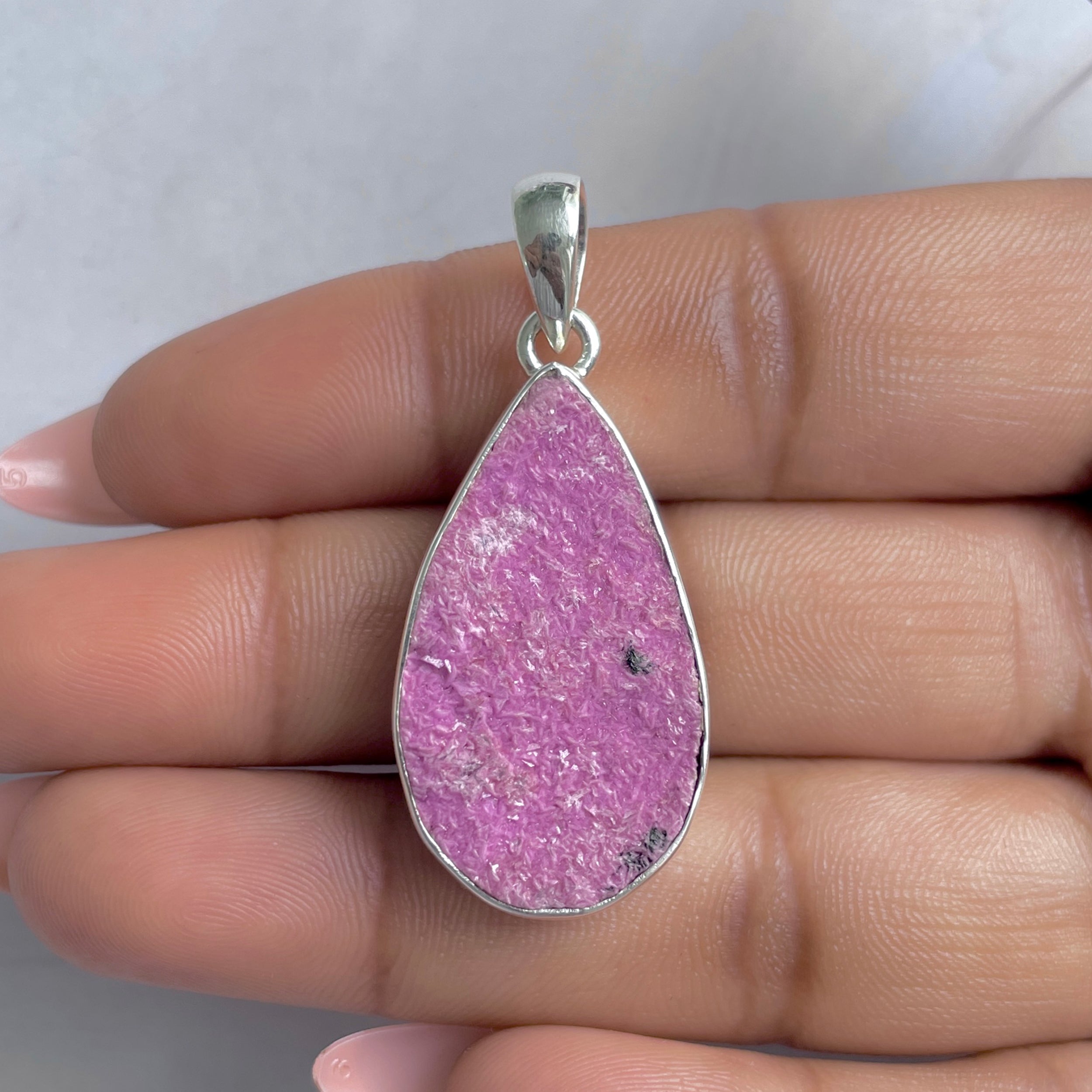 Cobalt Calcite Pendant-(CBC-P-59.)