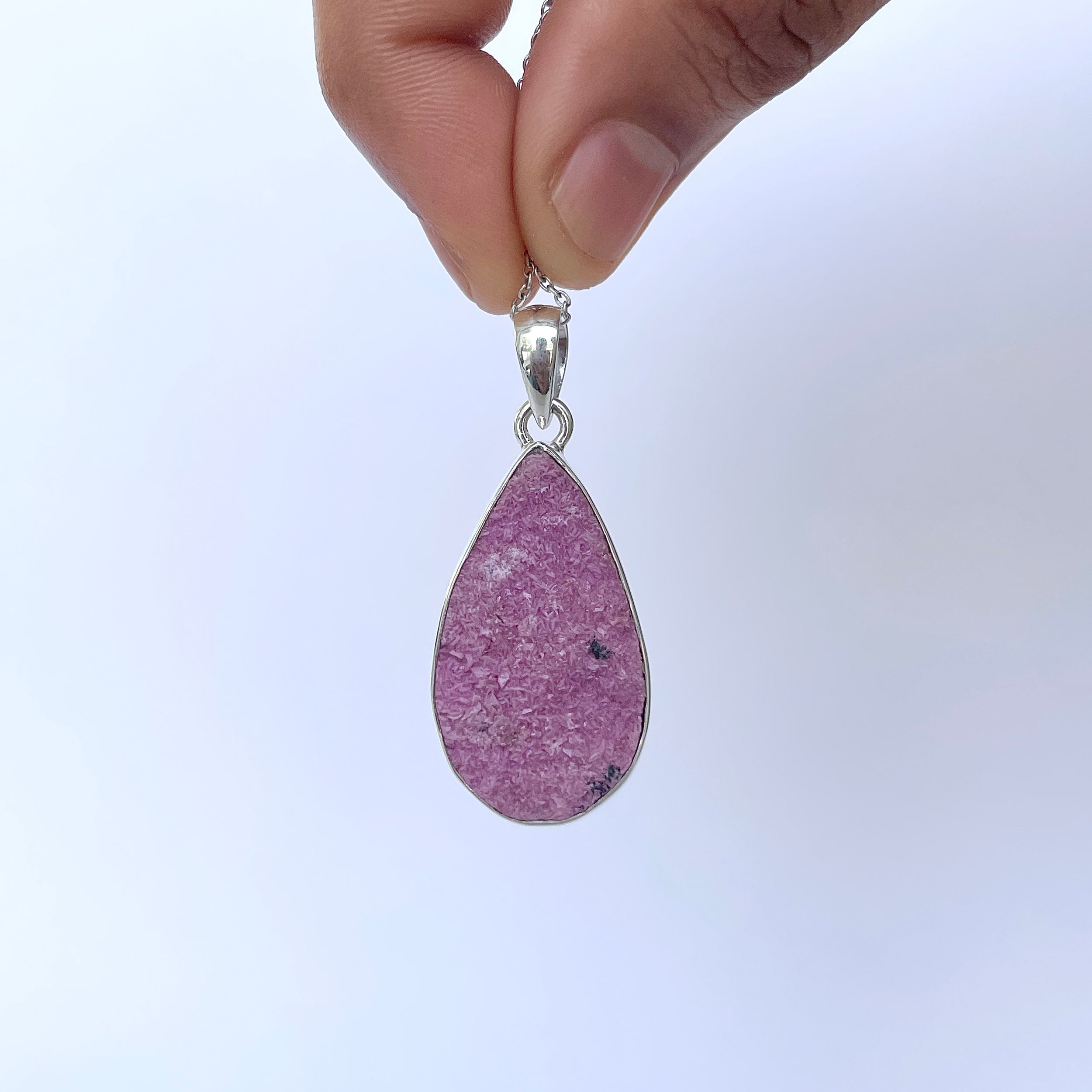 Cobalt Calcite Pendant-(CBC-P-59.)