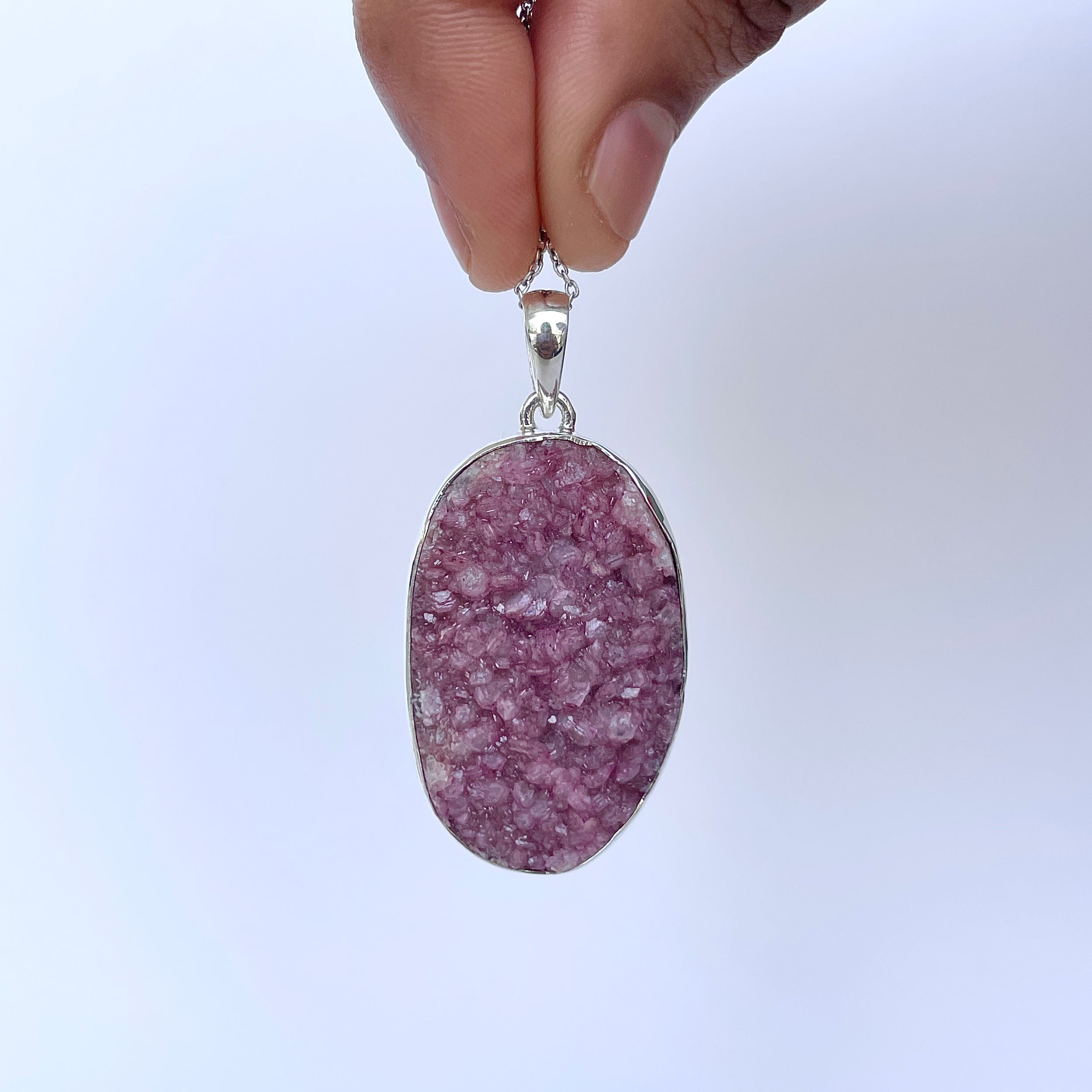 Cobalt Calcite Pendant-(CBC-P-61.)