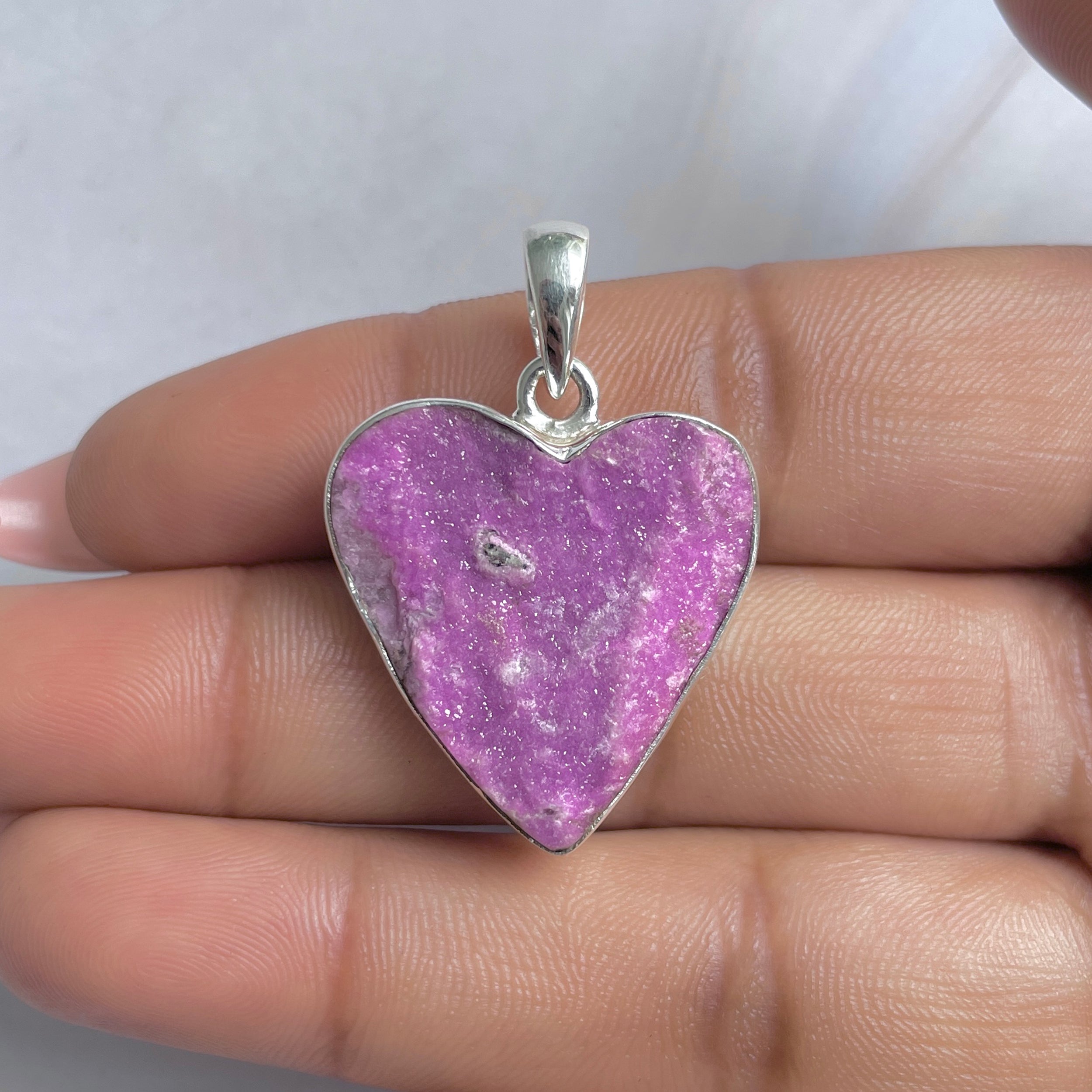 Cobalt Calcite Pendant-(CBC-P-62.)