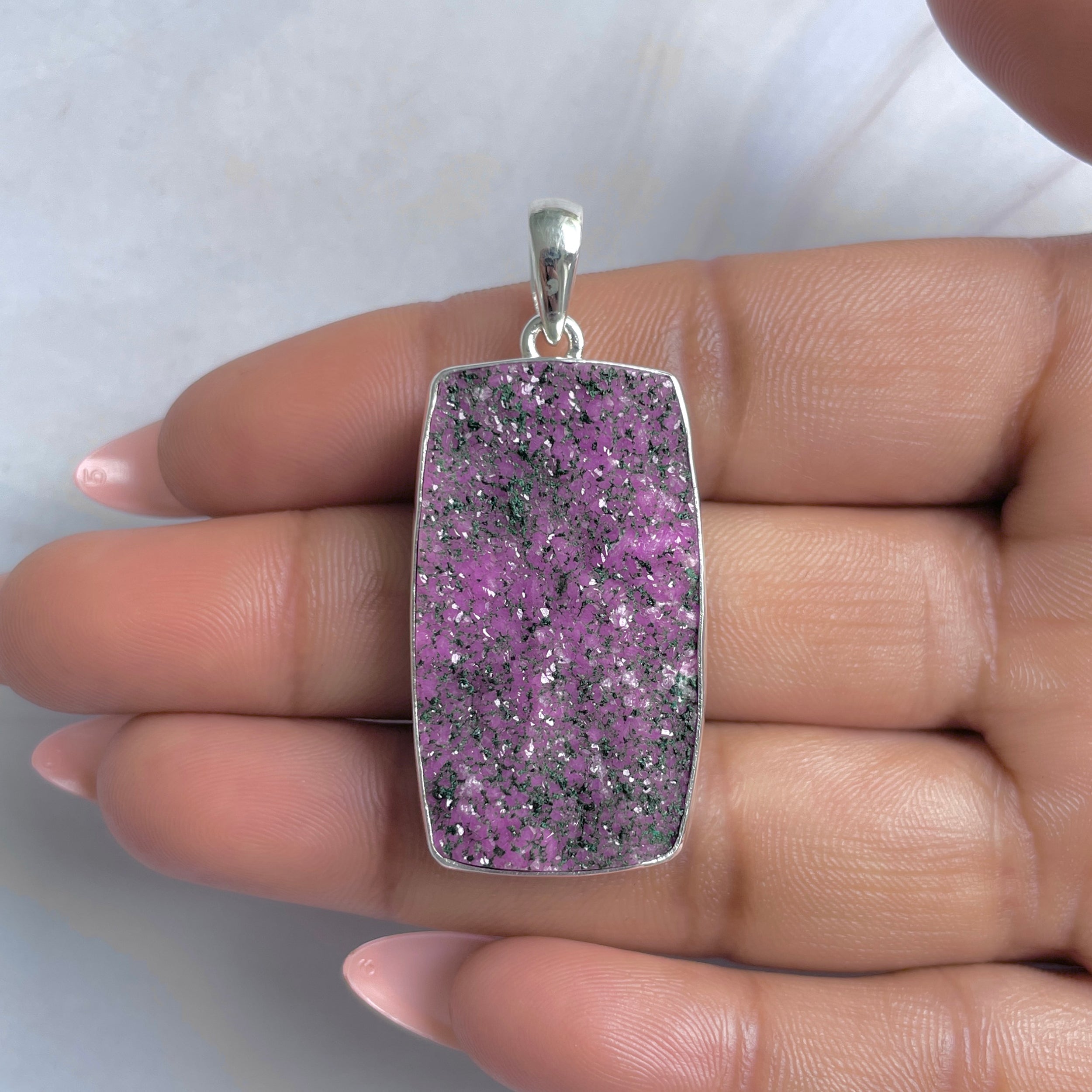 Cobalt Calcite Pendant-(CBC-P-63.)