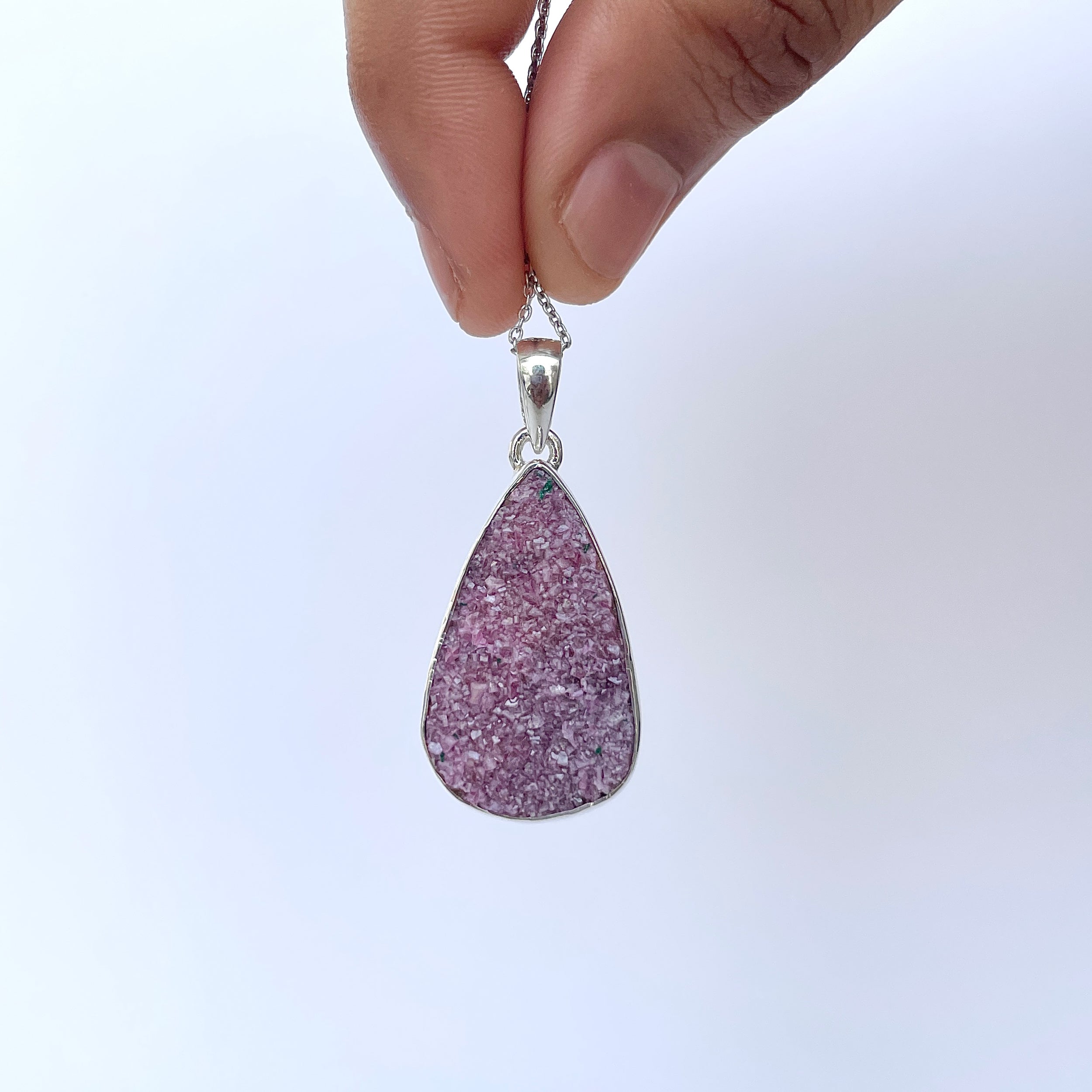Cobalt Calcite Pendant-(CBC-P-65.)