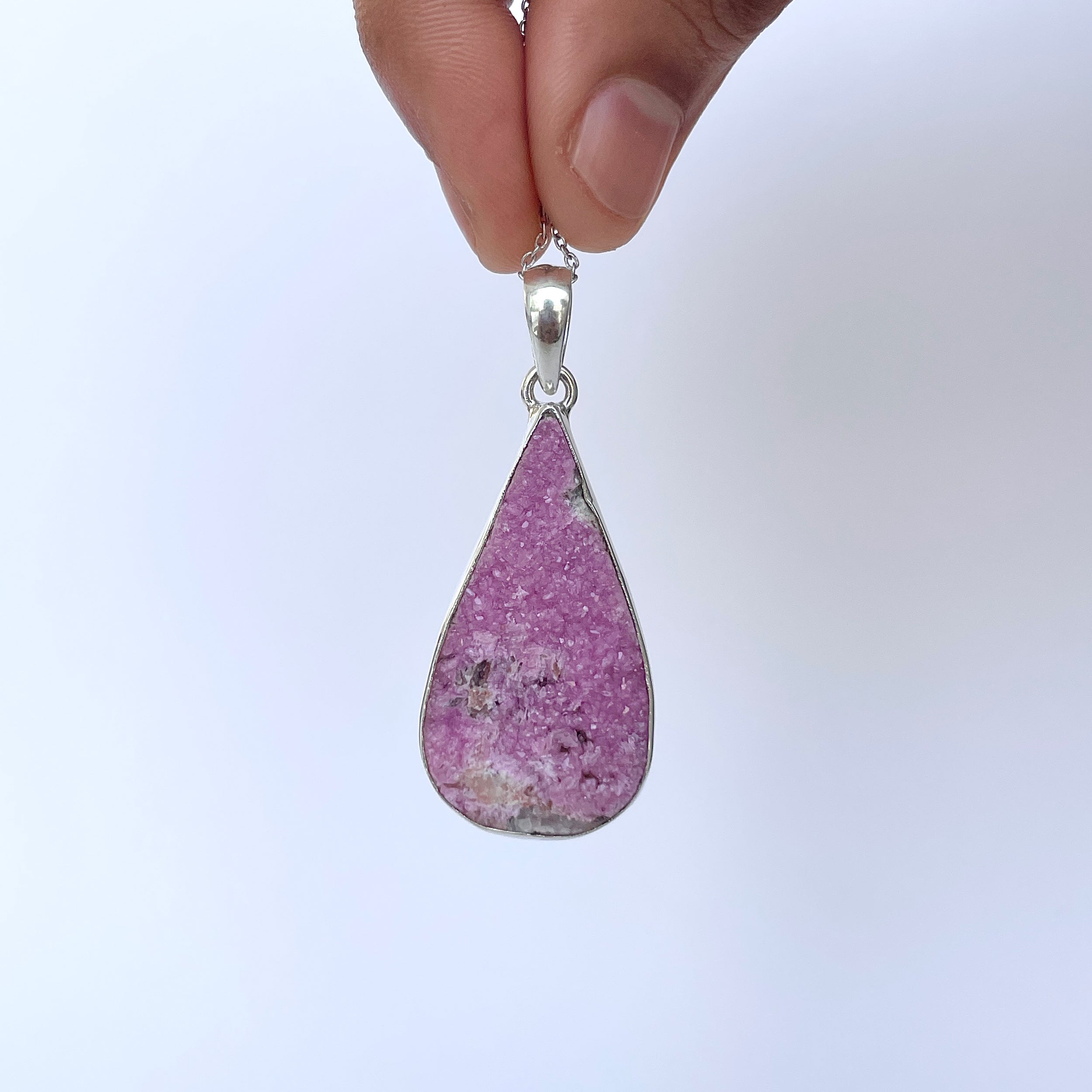 Cobalt Calcite Pendant-(CBC-P-66.)