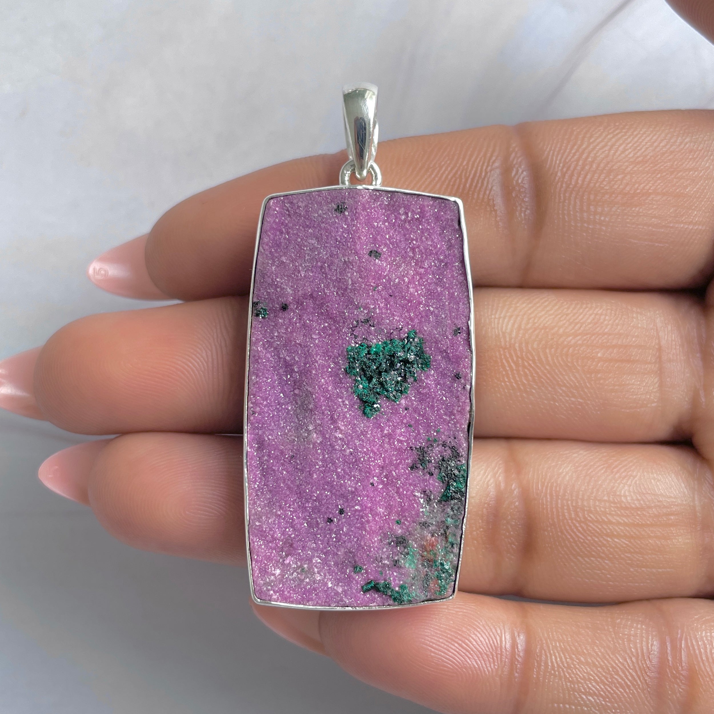 Cobalt Calcite Pendant-(CBC-P-67.)