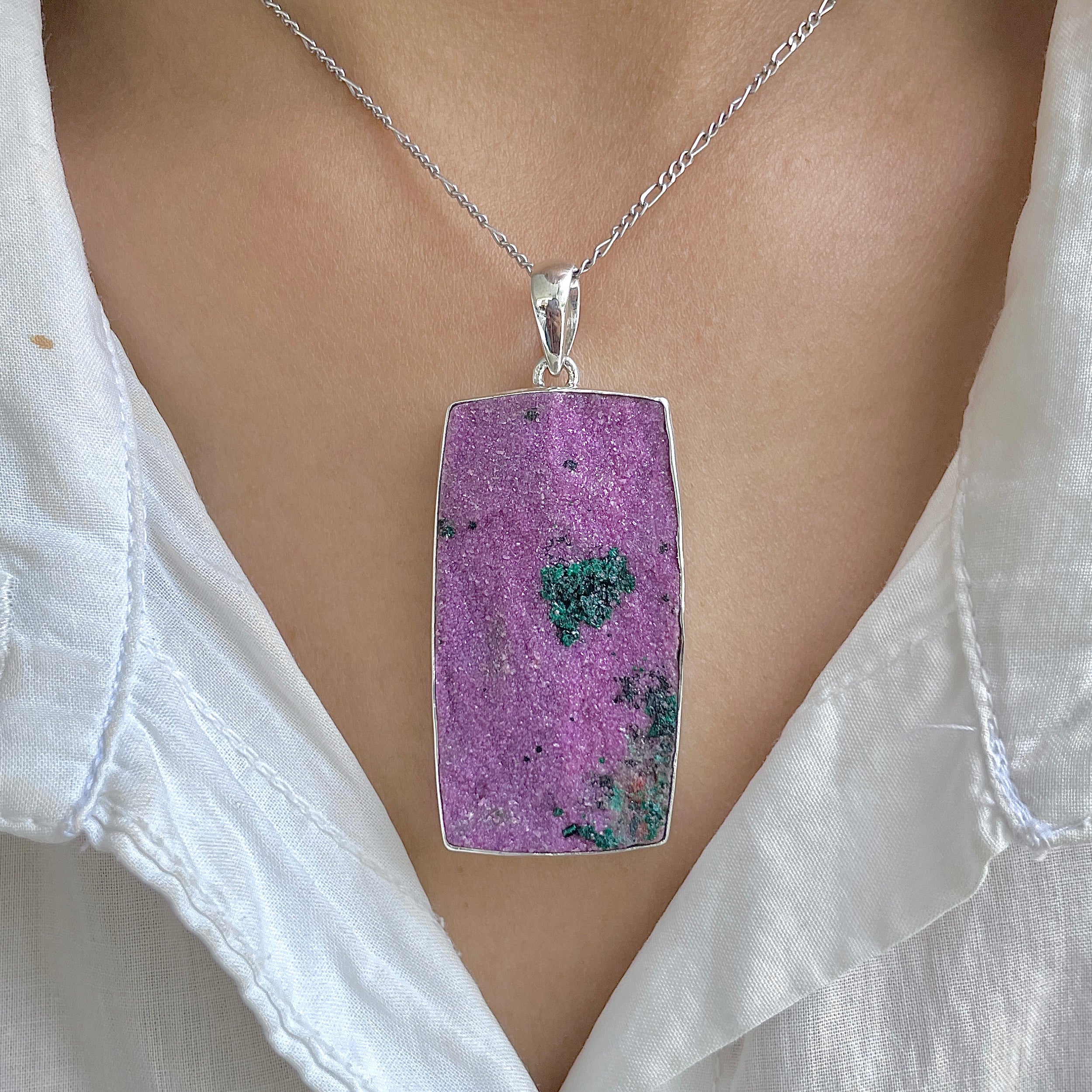 Cobalt Calcite Pendant-(CBC-P-67.)