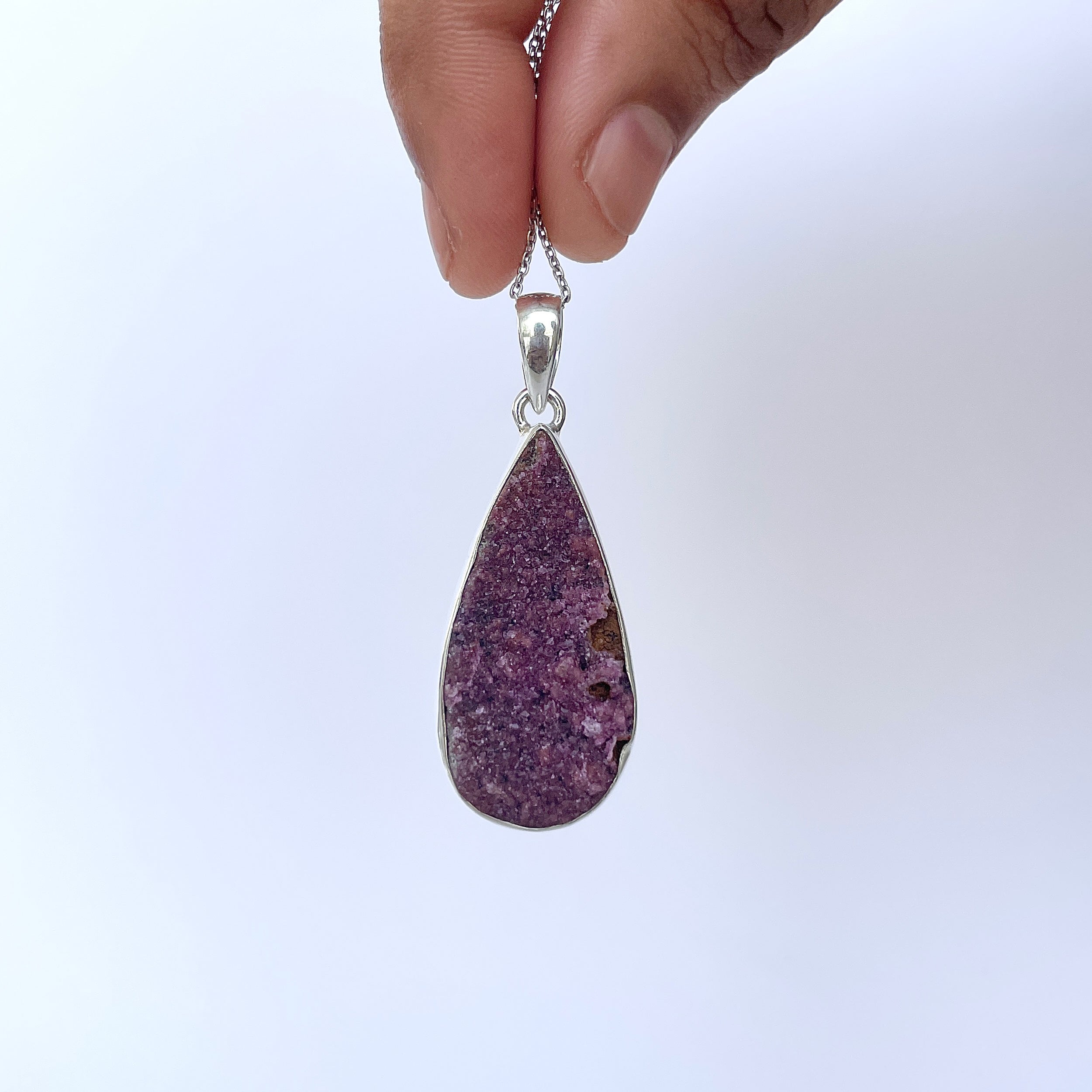 Cobalt Calcite Pendant-(CBC-P-69.)