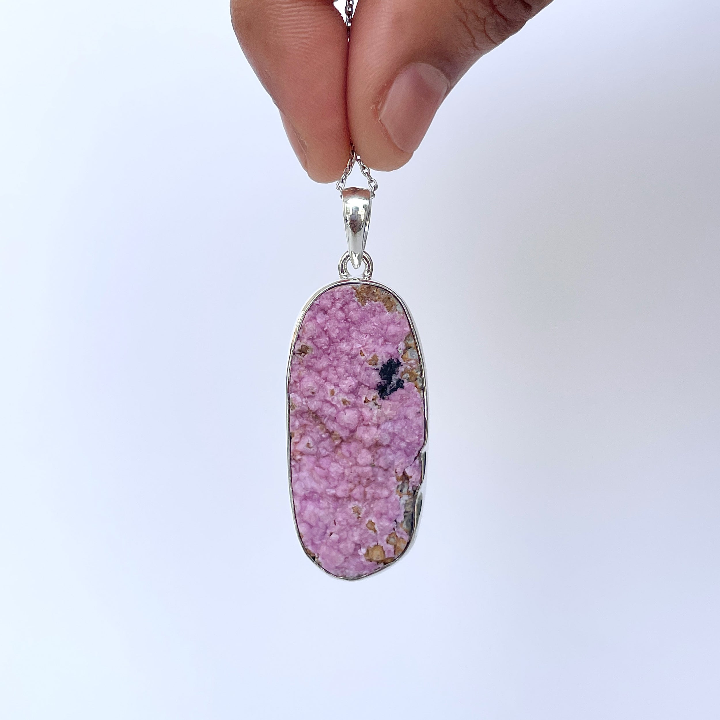 Cobalt Calcite Pendant-(CBC-P-70.)