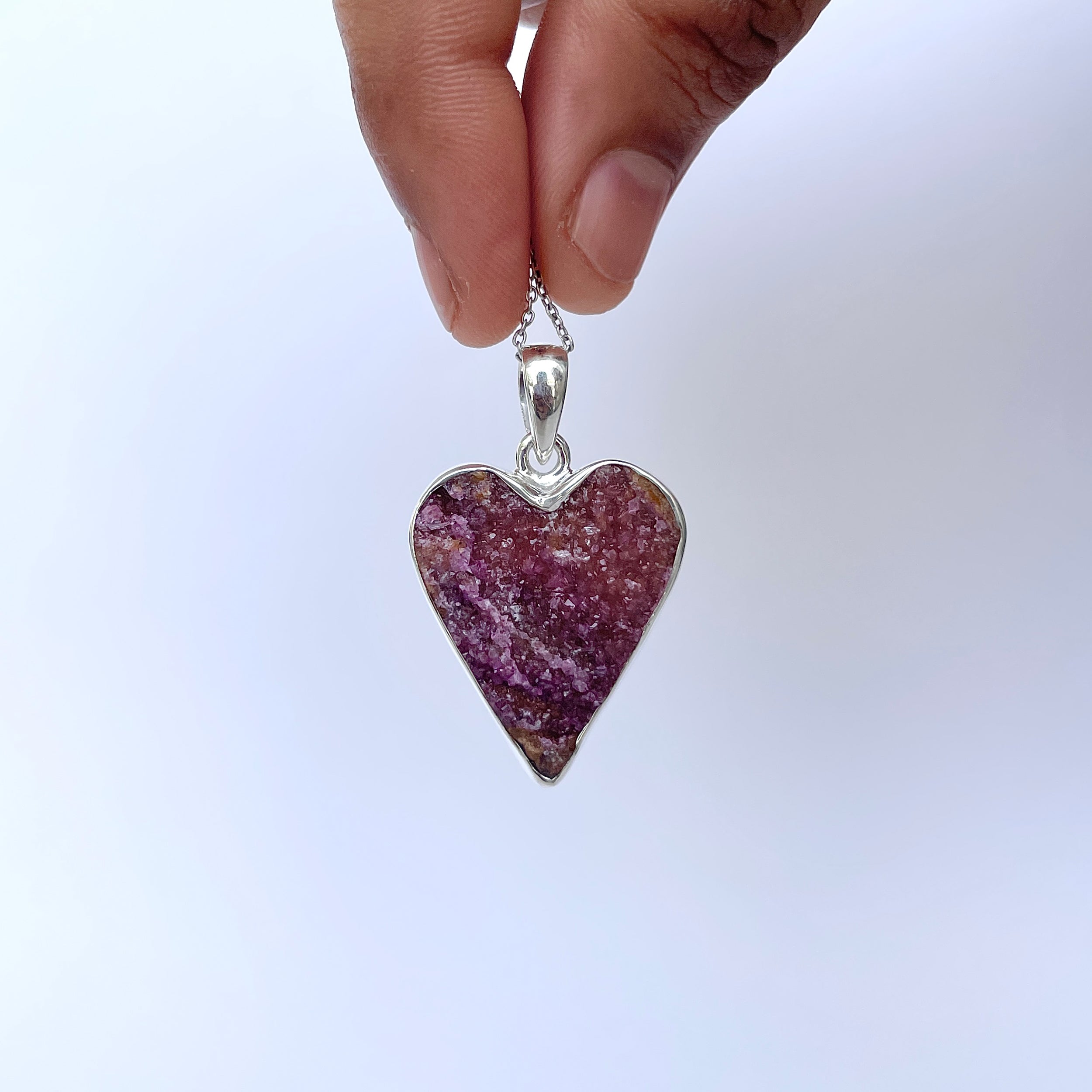 Cobalt Calcite Pendant-(CBC-P-73.)
