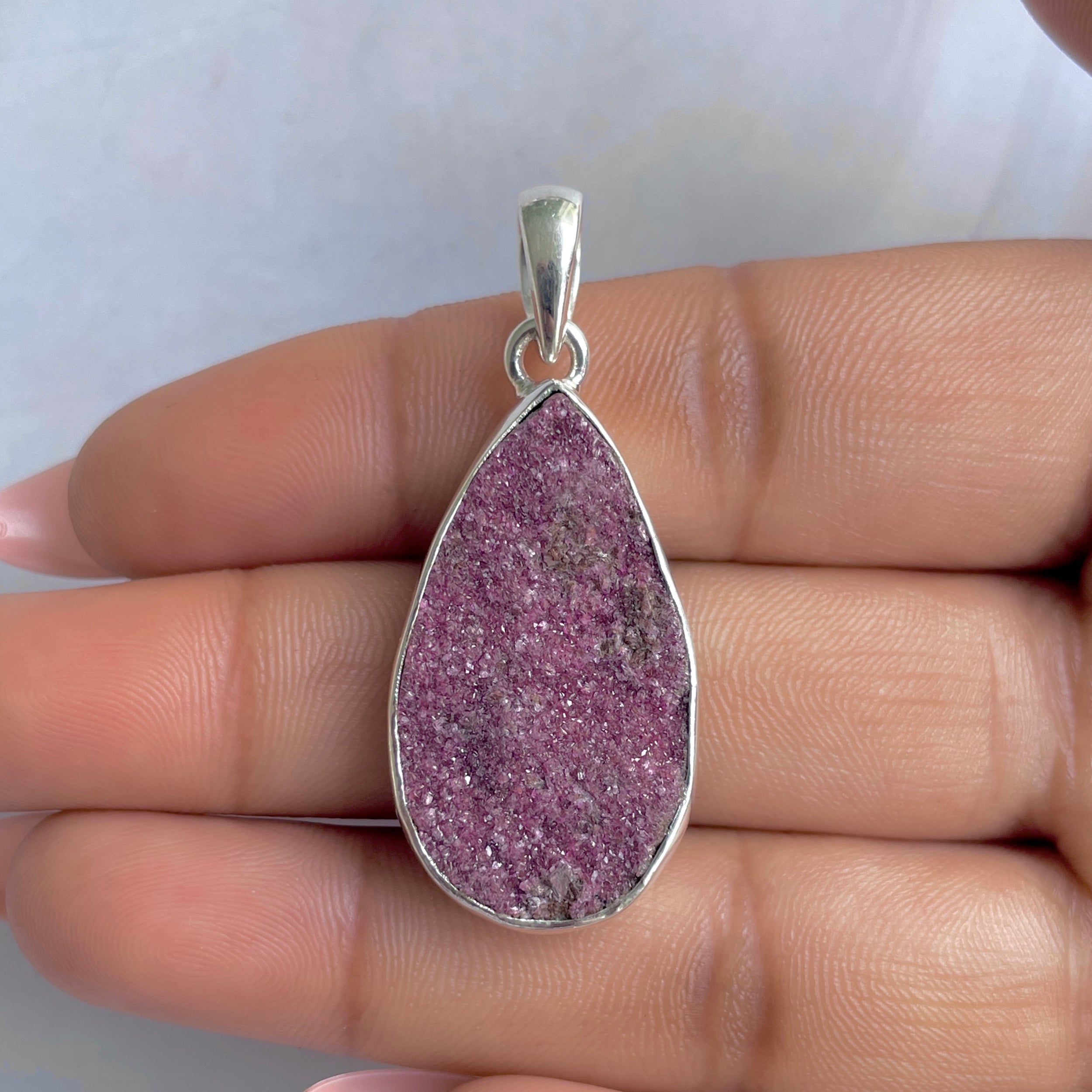 Cobalt Calcite Pendant-(CBC-P-74.)