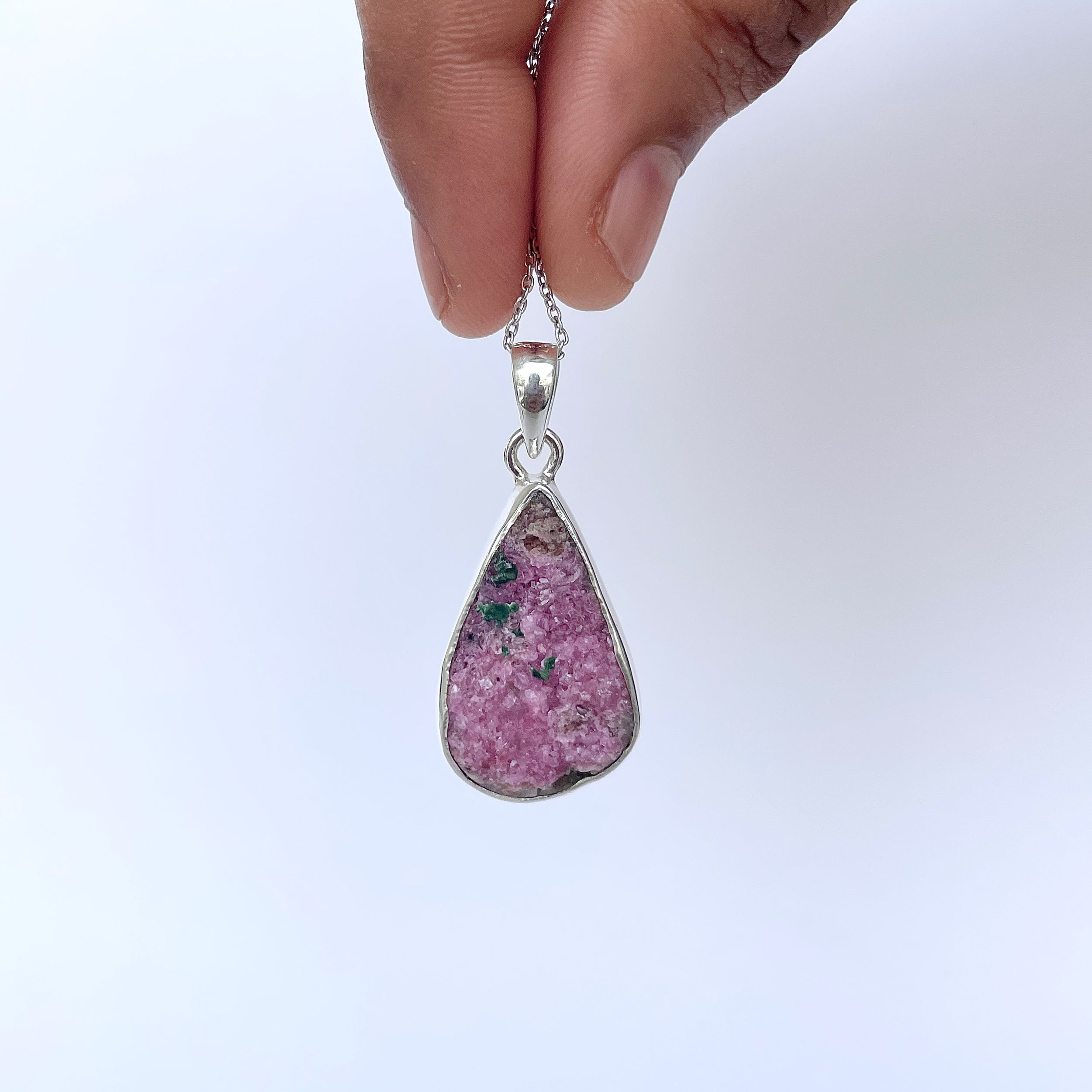 Cobalt Calcite Pendant-(CBC-P-75.)