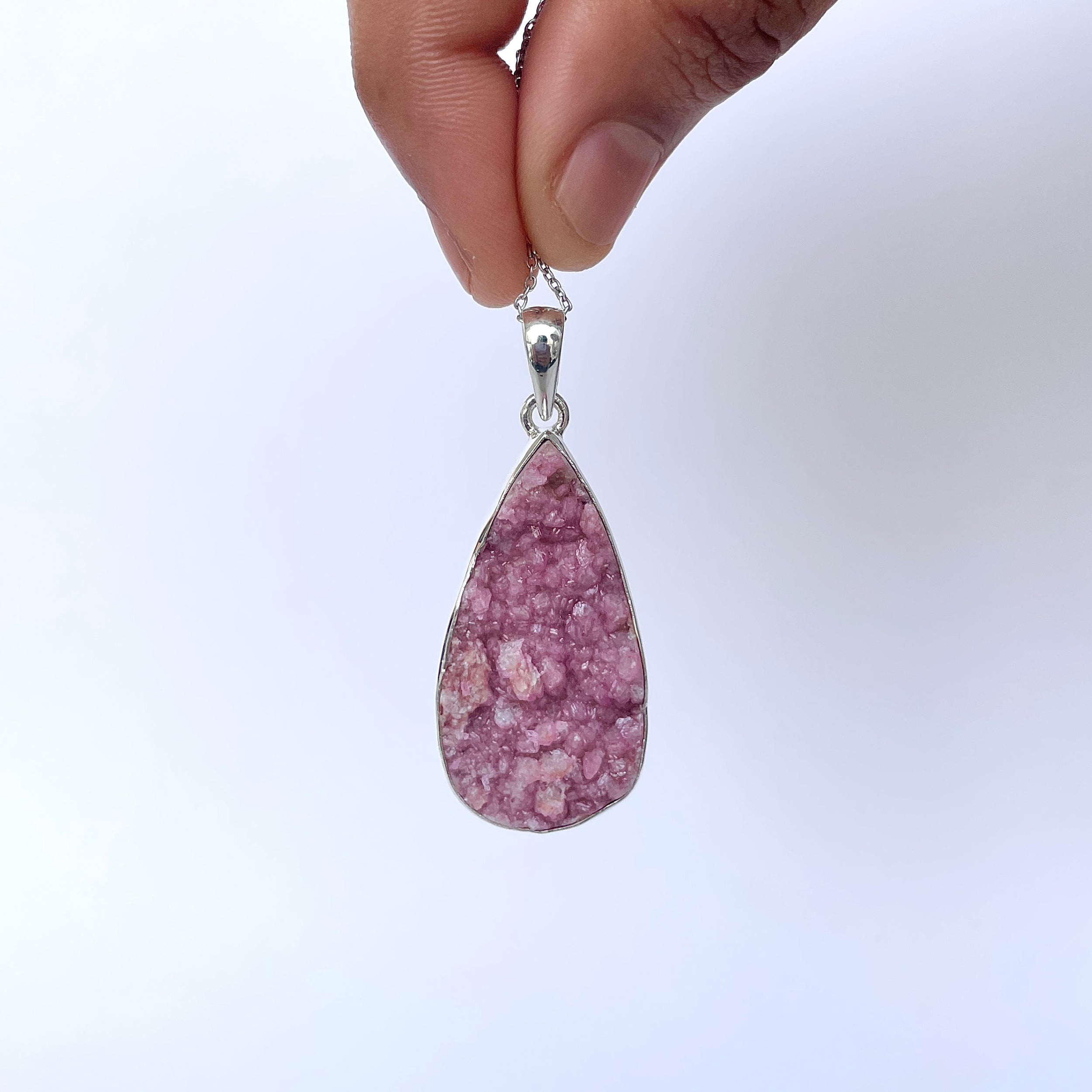Cobalt Calcite Pendant-(CBC-P-76.)