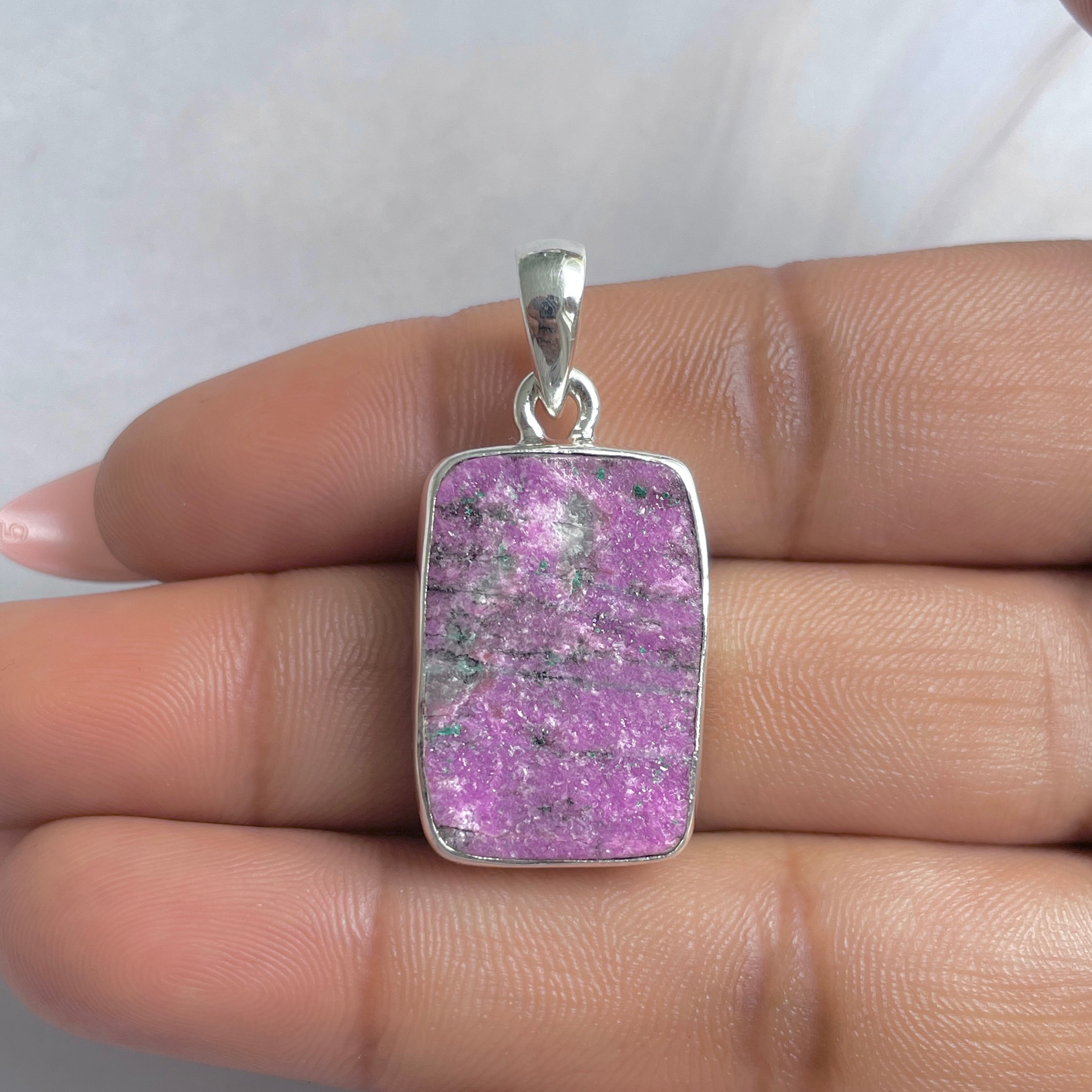 Cobalt Calcite Pendant-(CBC-P-77.)