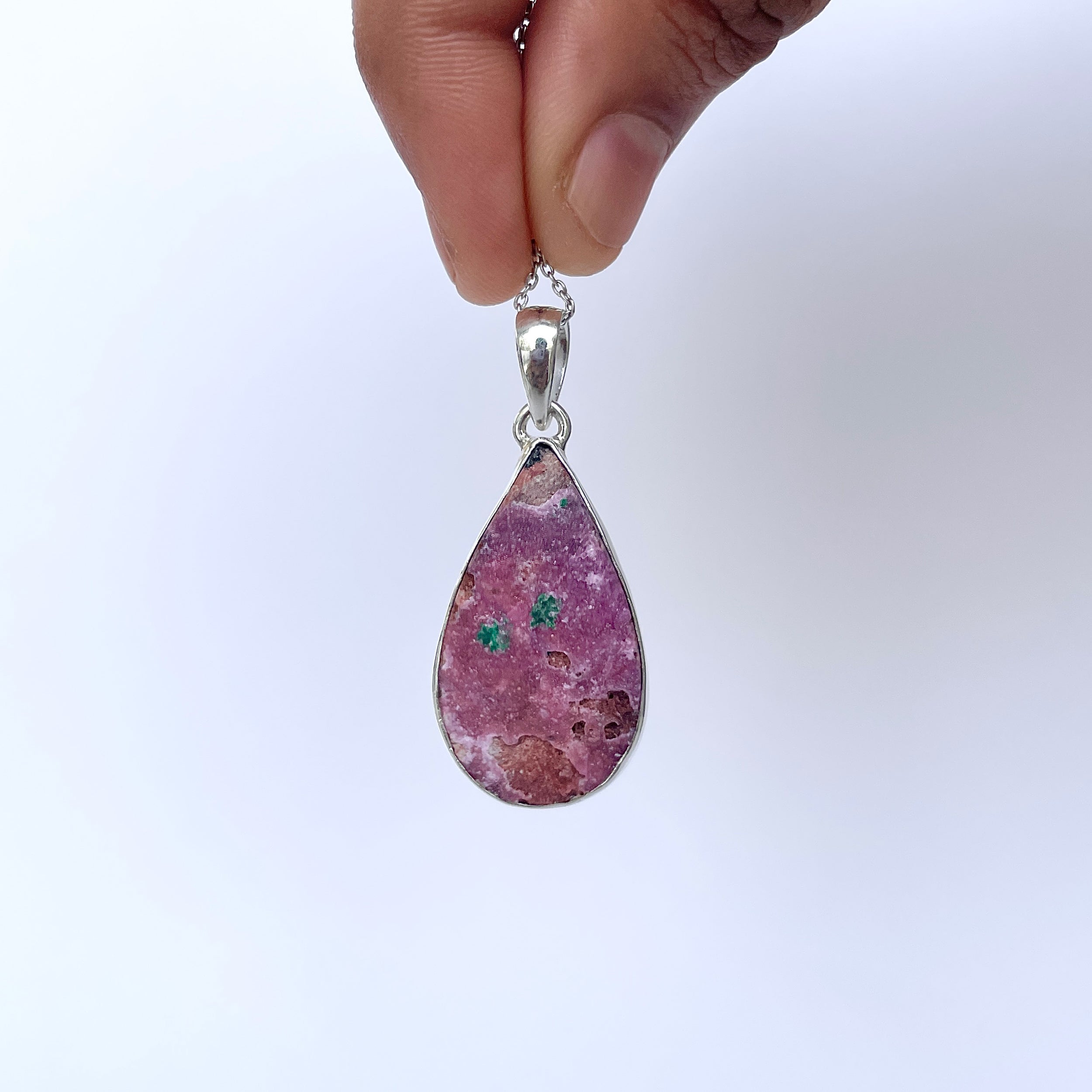 Cobalt Calcite Pendant-(CBC-P-80.)