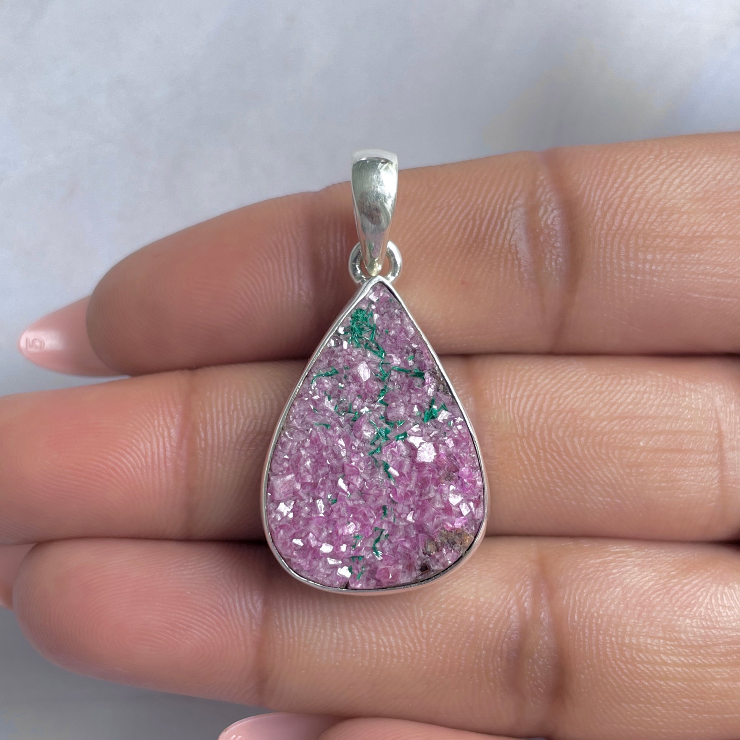 Cobalt Calcite Pendant-(CBC-P-81.)