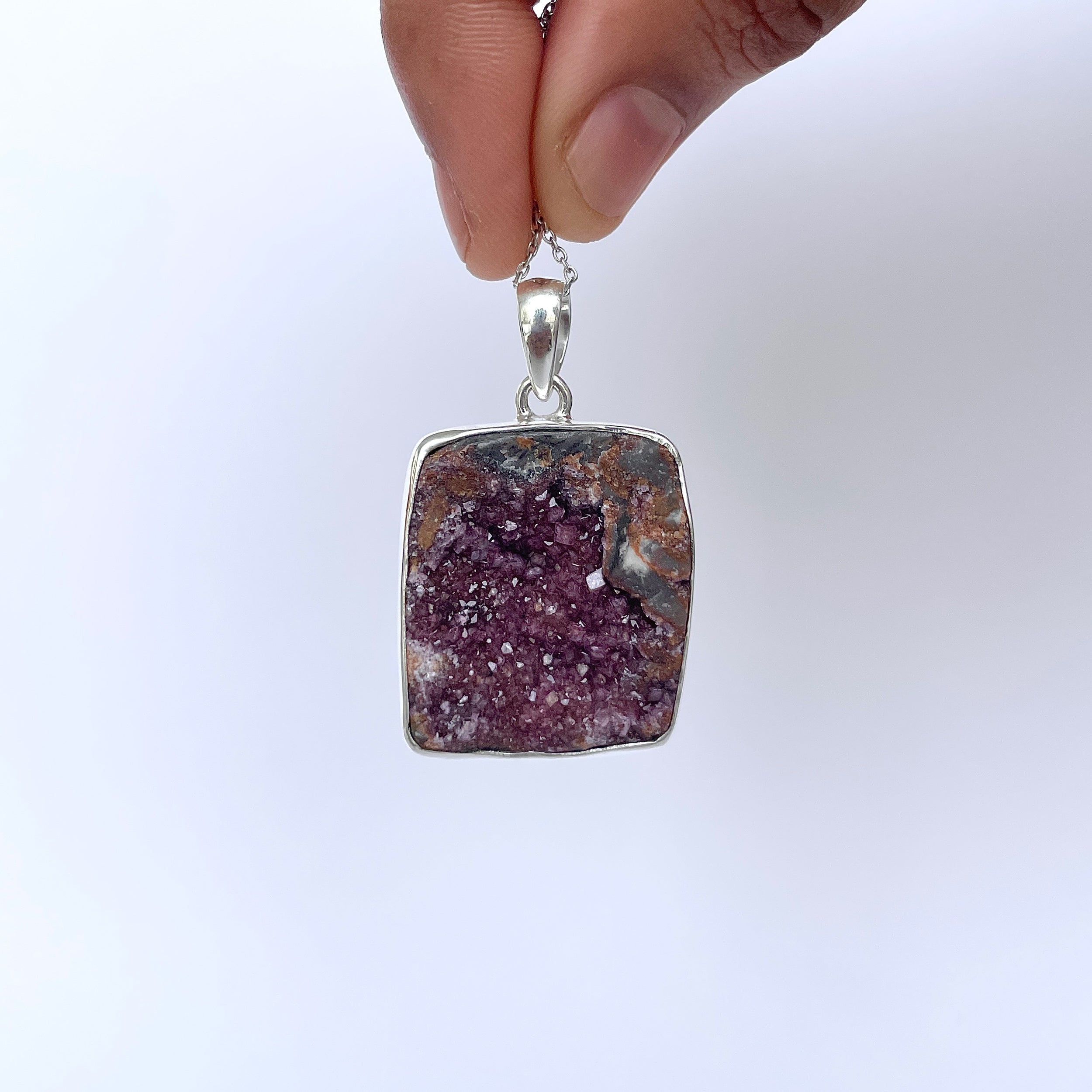 Cobalt Calcite Pendant-(CBC-P-83.)