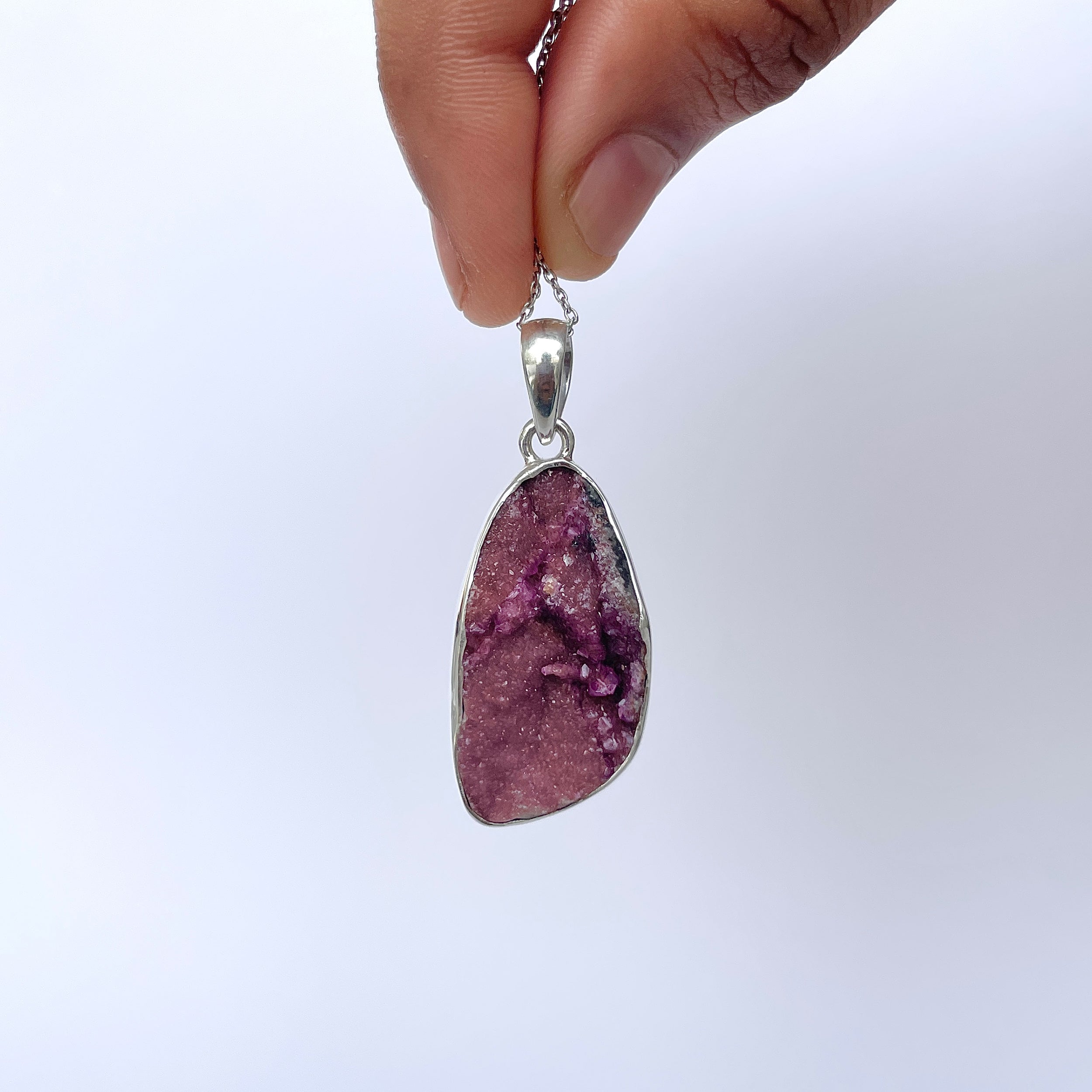 Cobalt Calcite Pendant-(CBC-P-86.)
