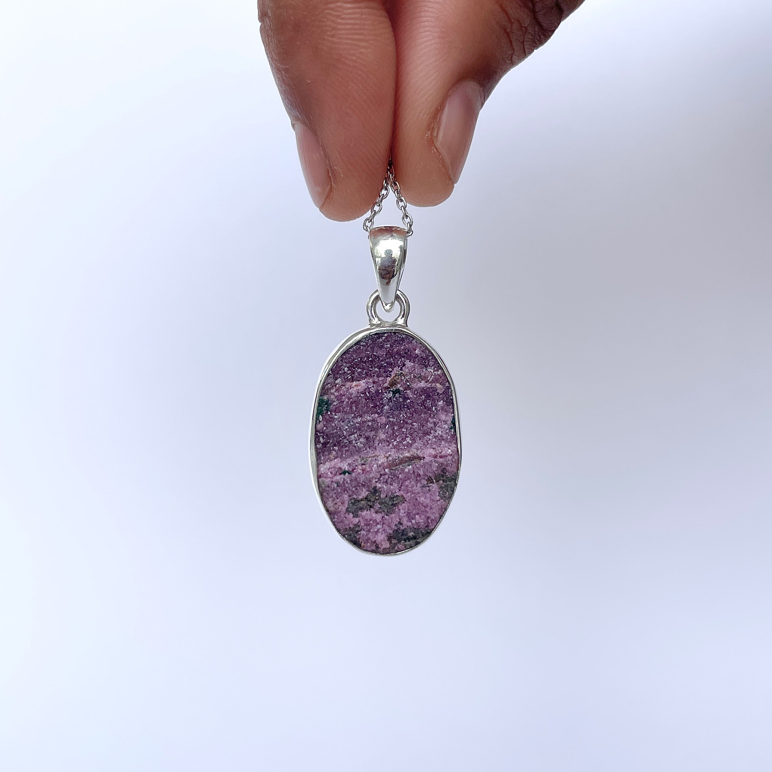 Cobalt Calcite Pendant-(CBC-P-87.)