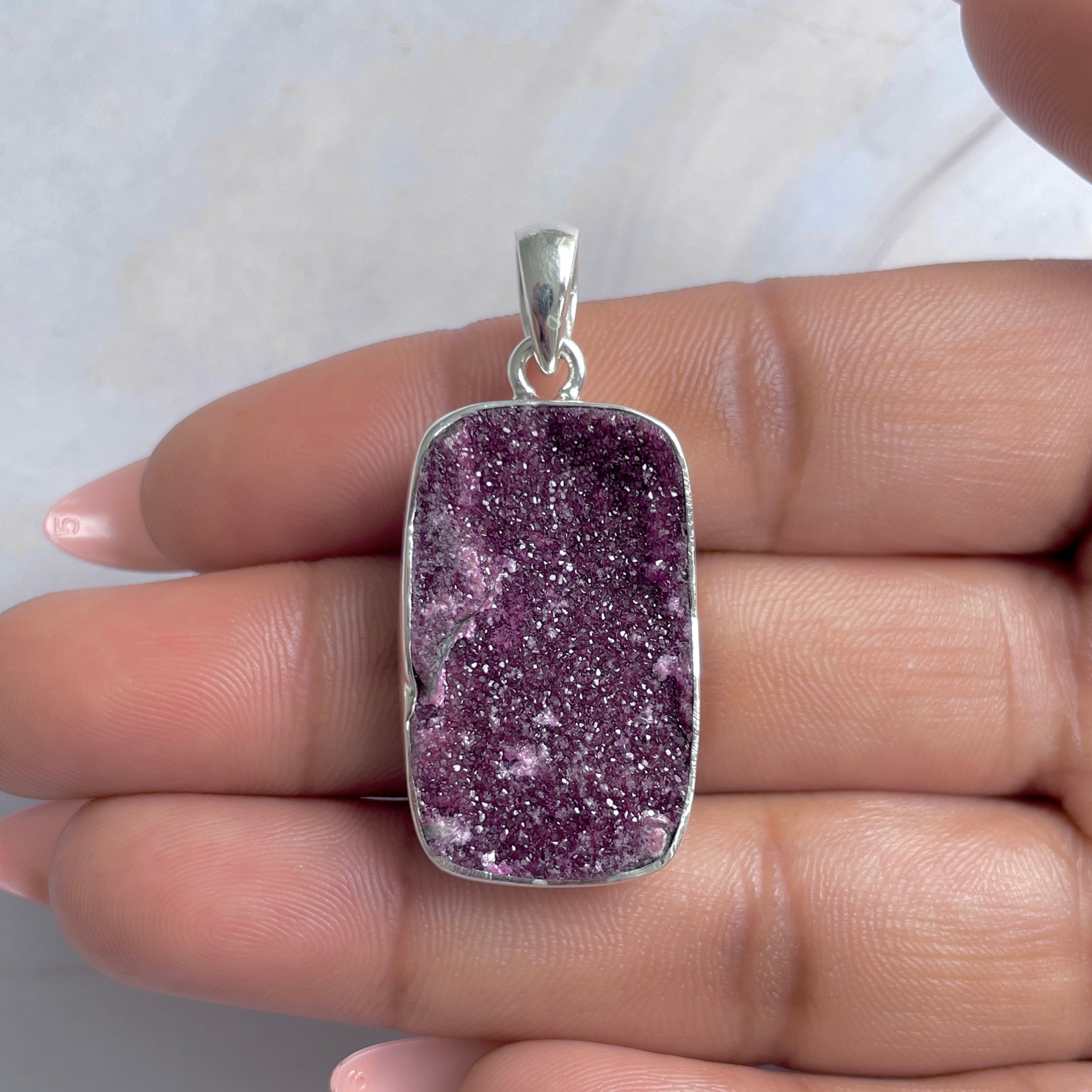 Cobalt Calcite Pendant-(CBC-P-89.)