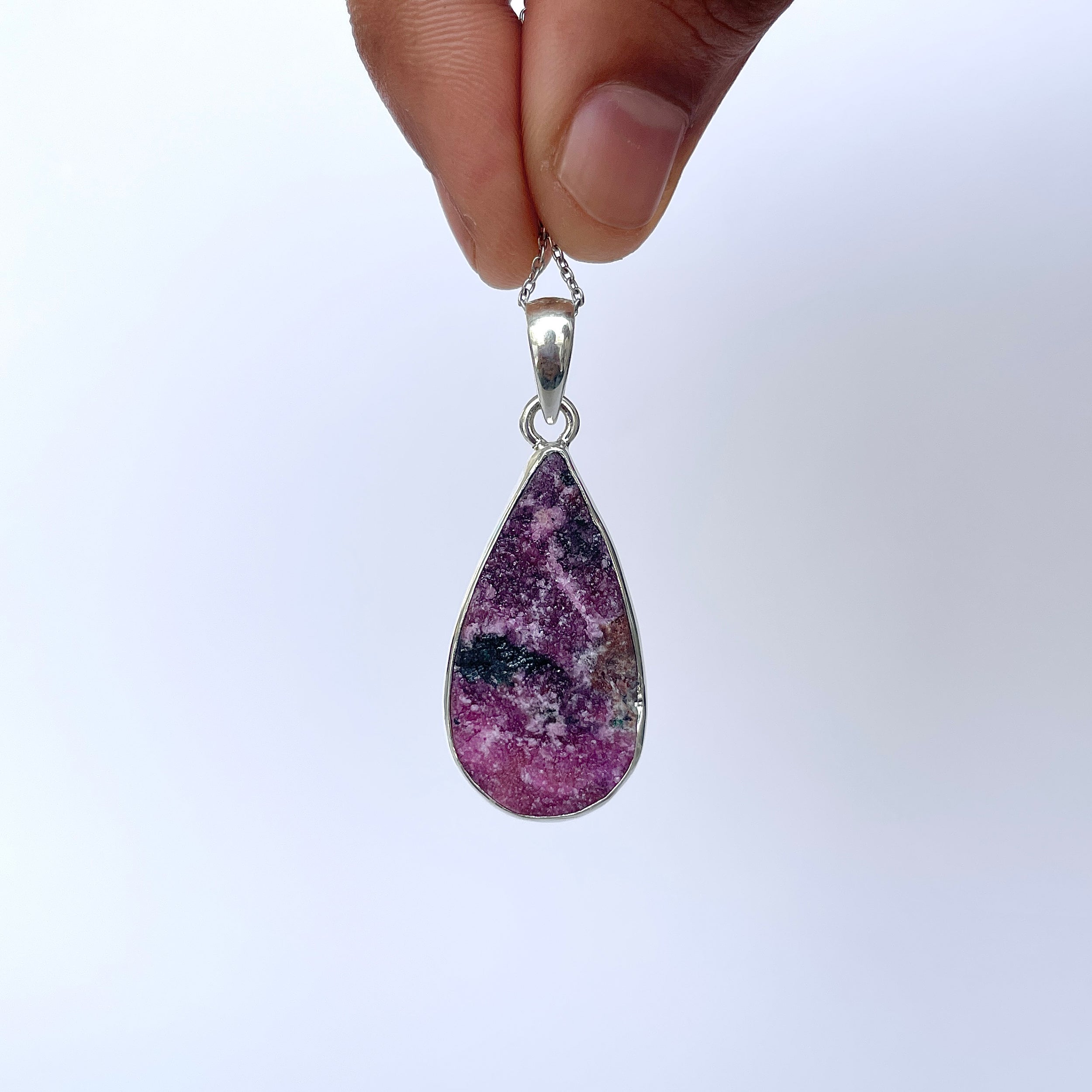 Cobalt Calcite Pendant-(CBC-P-91.)