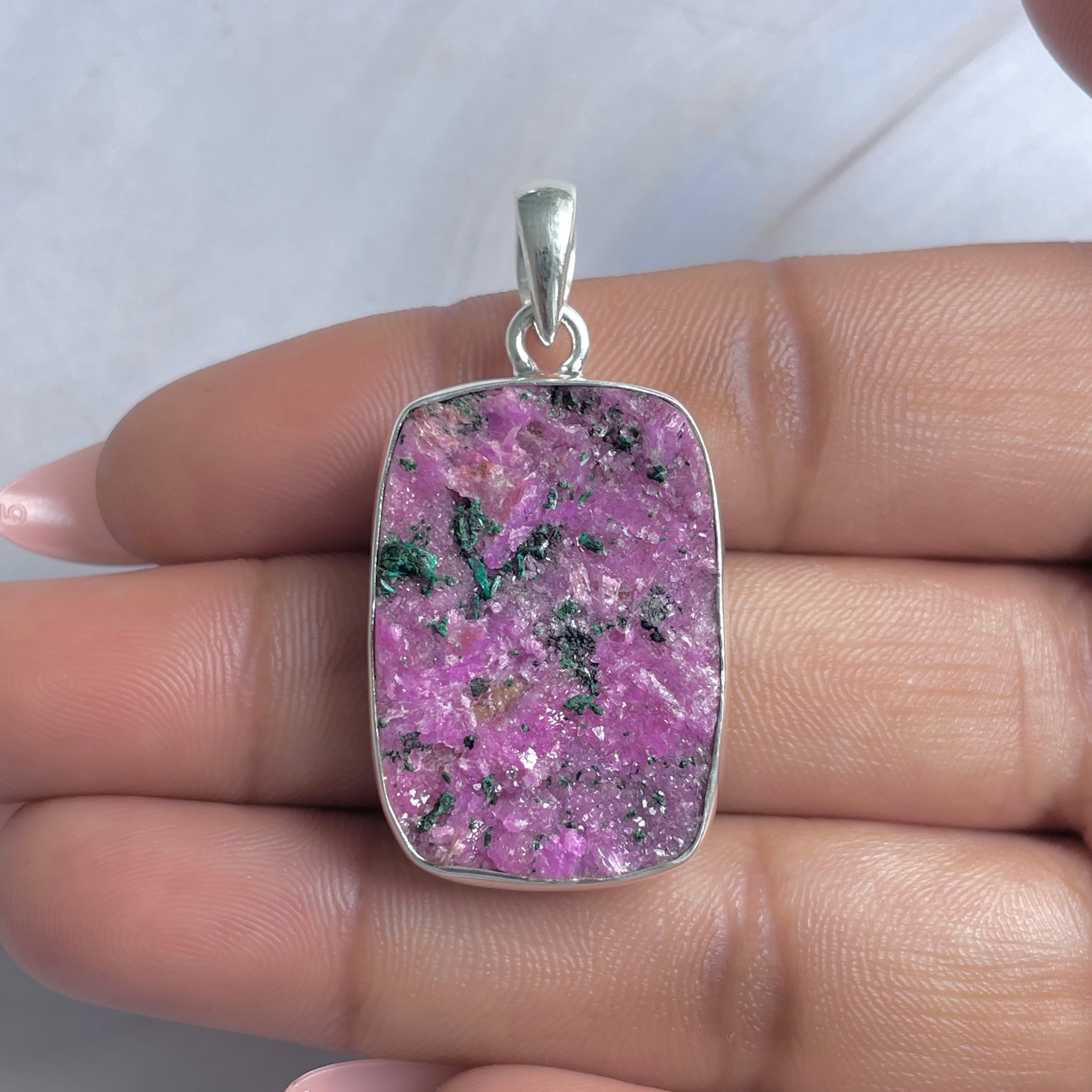 Cobalt Calcite Pendant-(CBC-P-92.)